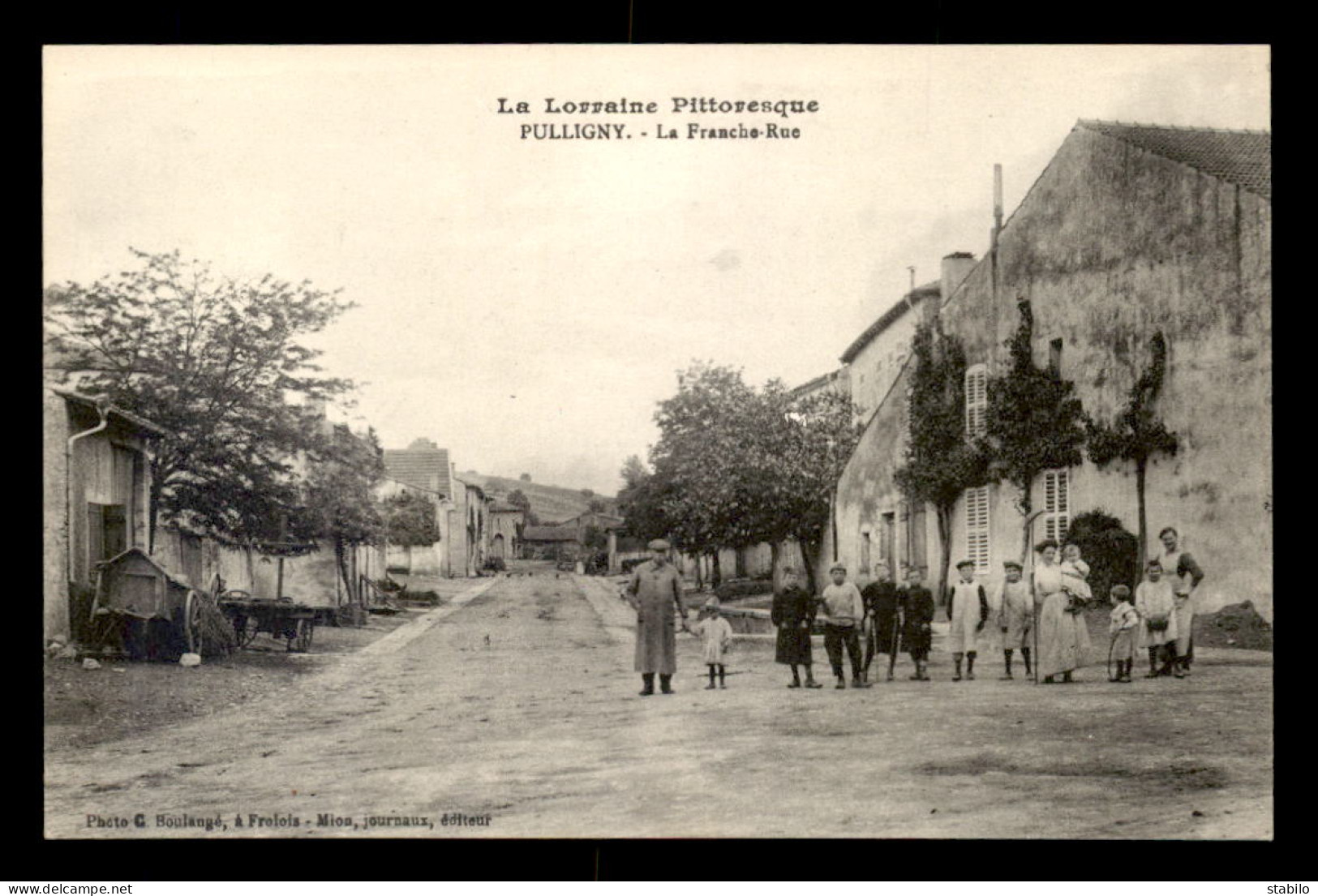 54 - PULLIGNY - LA FRANCHE RUE - Otros & Sin Clasificación