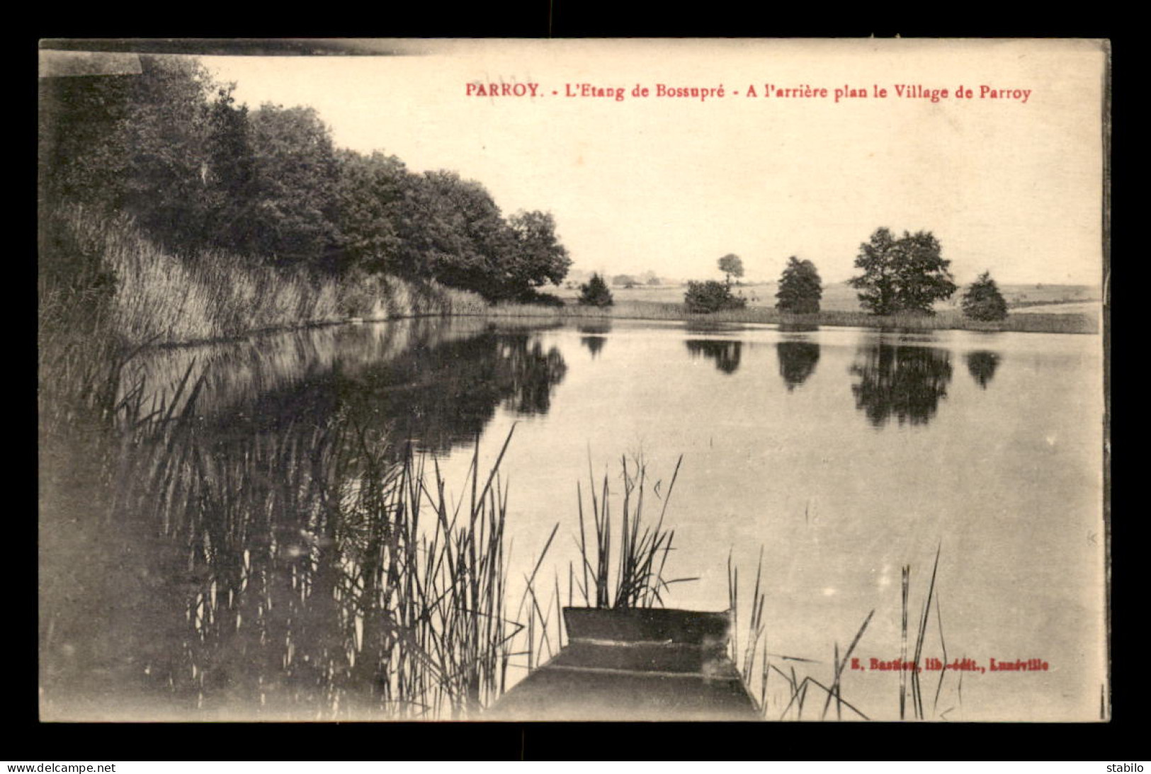 54 - PARROY - ETANG DE BOSSUPRE - Otros & Sin Clasificación