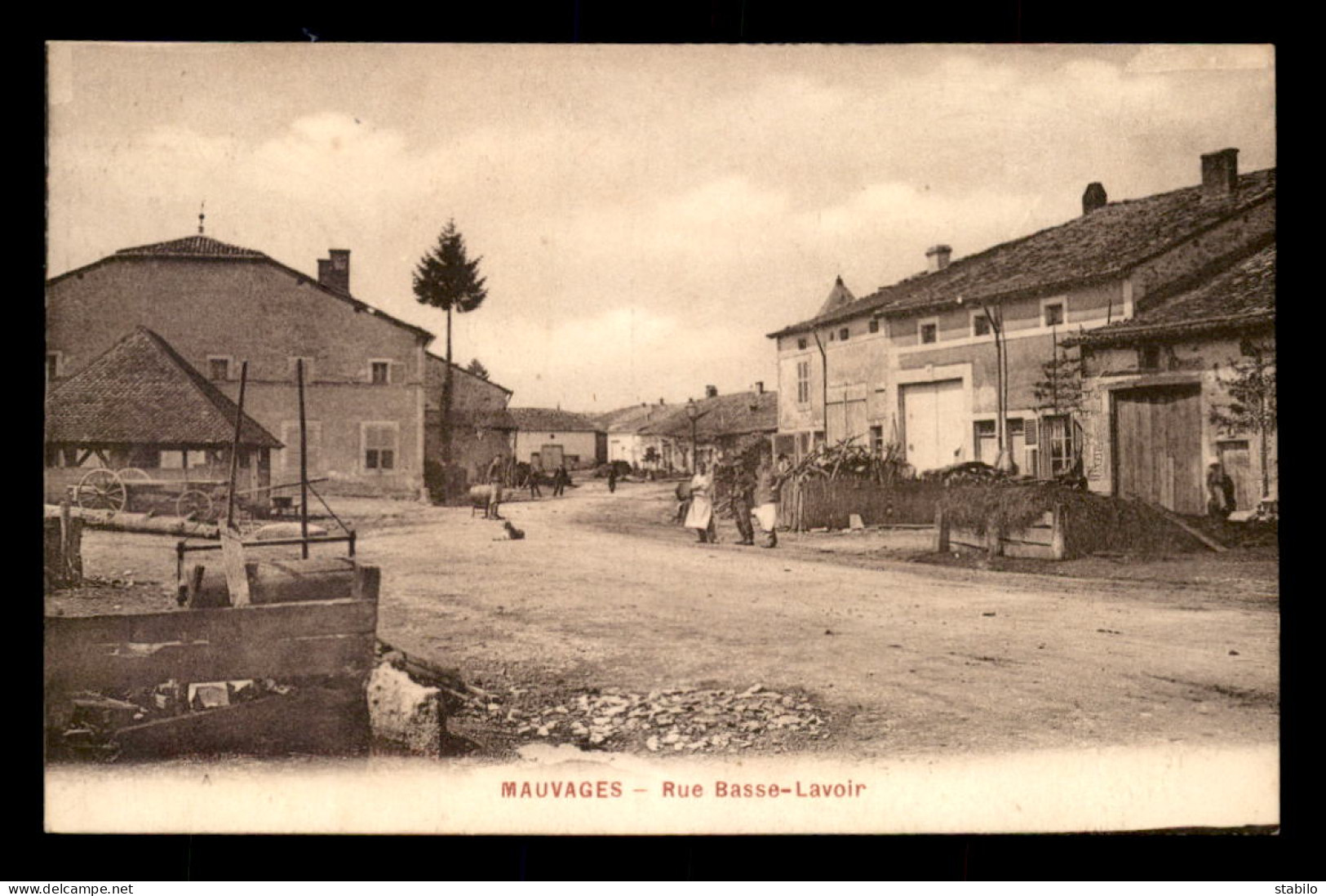 55 - MAUVAGES - RUE BASSE-LAVOIR  - Sonstige & Ohne Zuordnung