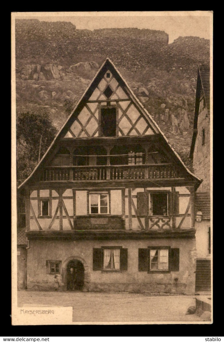 68 - KAYSERSBERG - MAISON ALSACIENNE - Kaysersberg