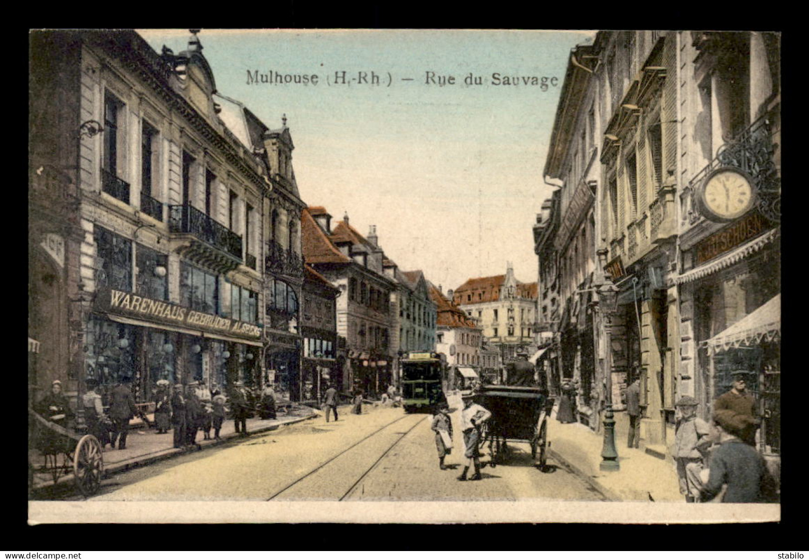 68 - MULHOUSE - RUE DU SAUVAGE - Mulhouse