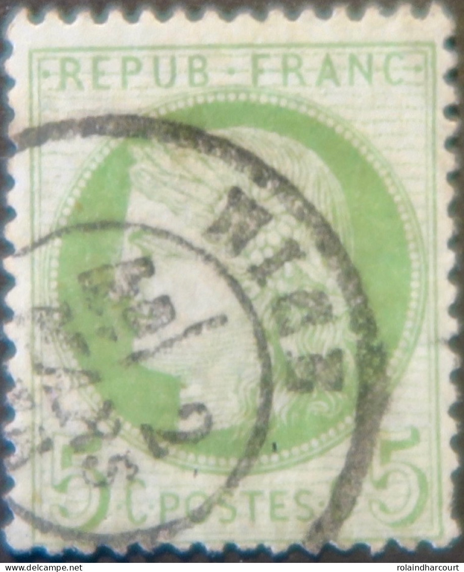 R1311/3028 - CERES N°53 Avec BEAU CàD De NICE (Alpes Maritimes) Du 2 MARS 1876 - 1871-1875 Cérès