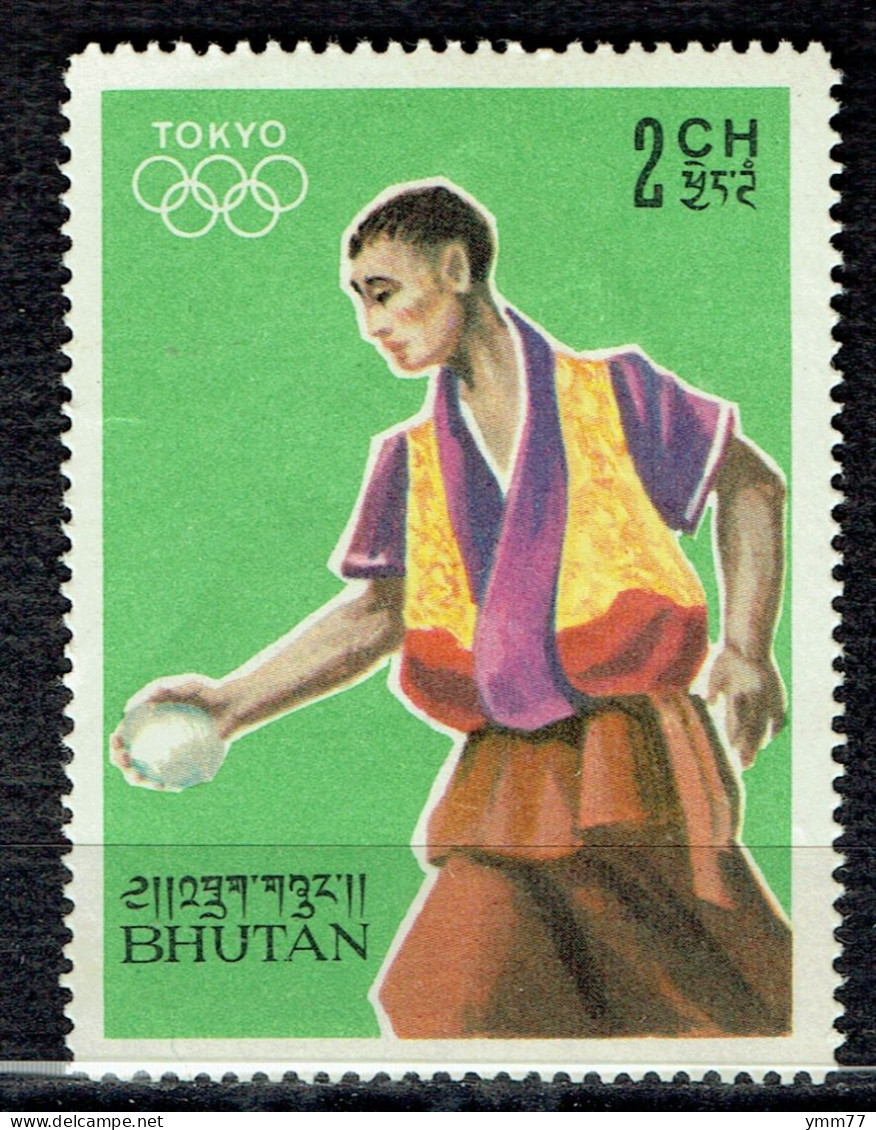 Jeux Olympiques De Tokyo : Joueur De Balles - Bhutan