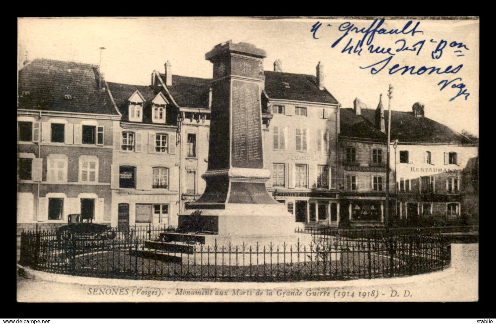 88 - SENONES - MONUMENT AUX MORTS - Senones