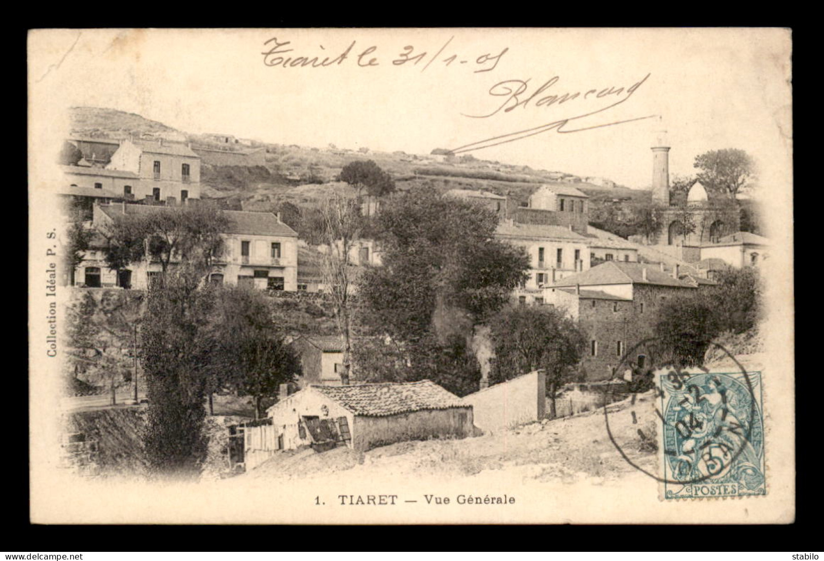 ALGERIE - SAHARA - TIARET - VUE GENERALE - Tiaret