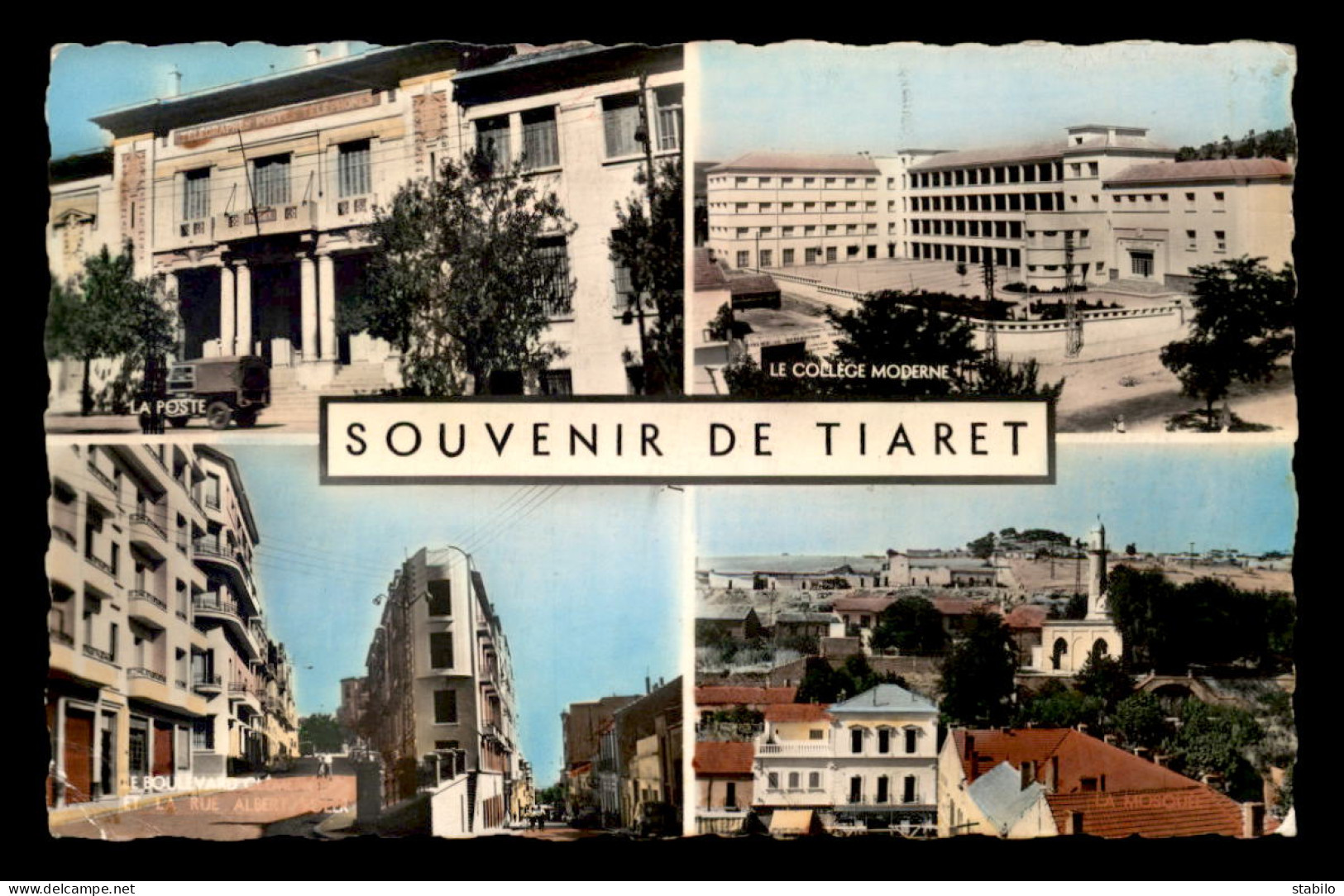 ALGERIE - SAHARA - TIARET - SOUVENIR MULTIVUES - Tiaret