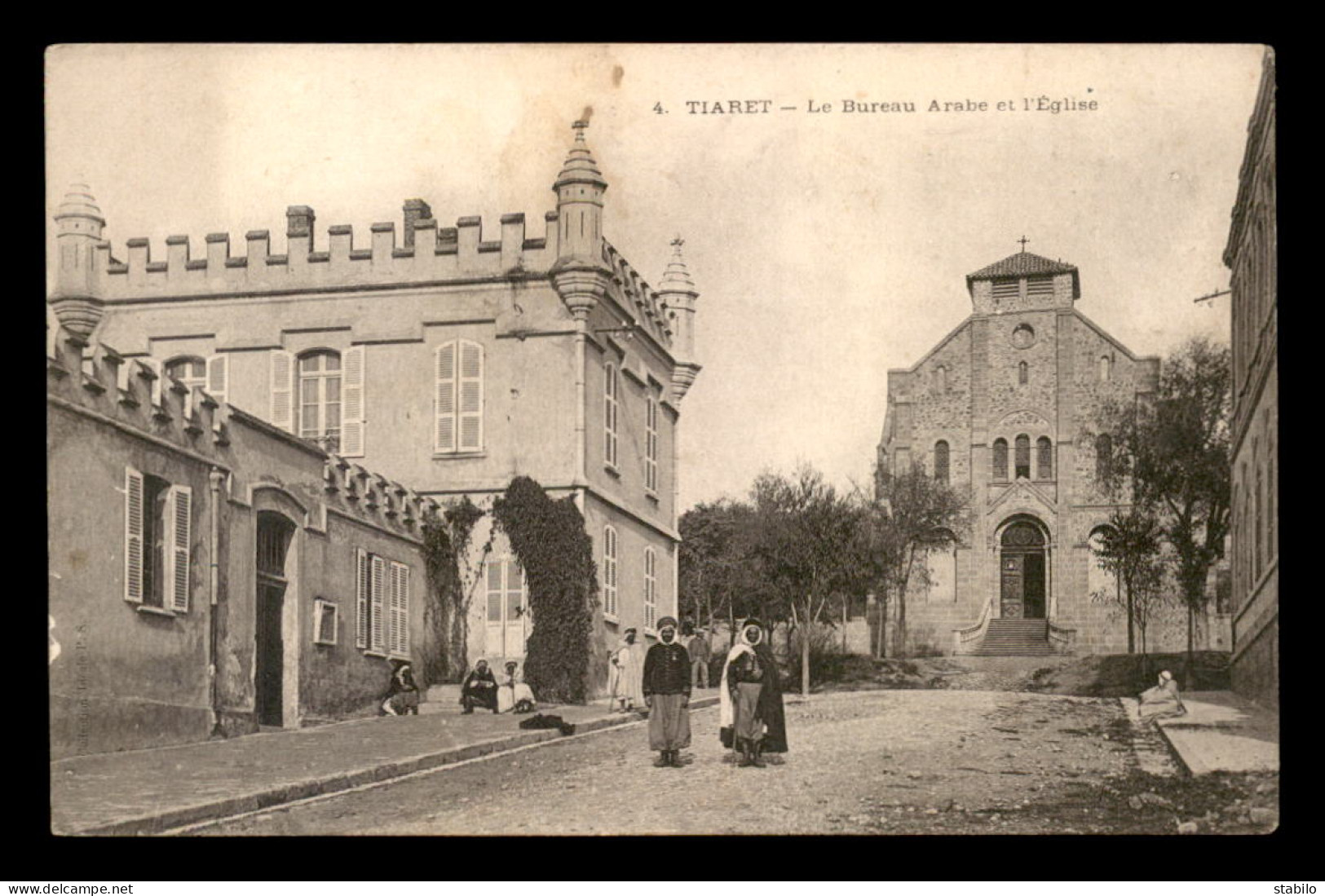 ALGERIE - SAHARA - TIARET - LE BIUREAU ARABE ET L'EGLISE - Tiaret