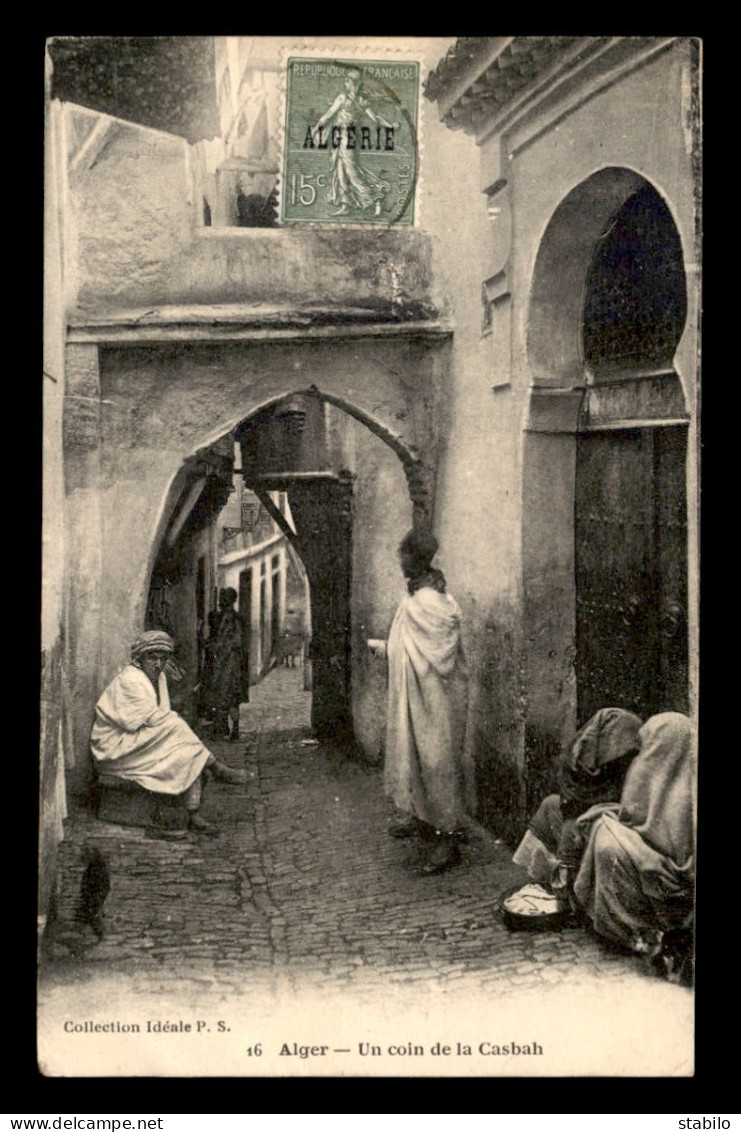 ALGERIE - ALGER - UN COIN DE LA CASBAH - Alger