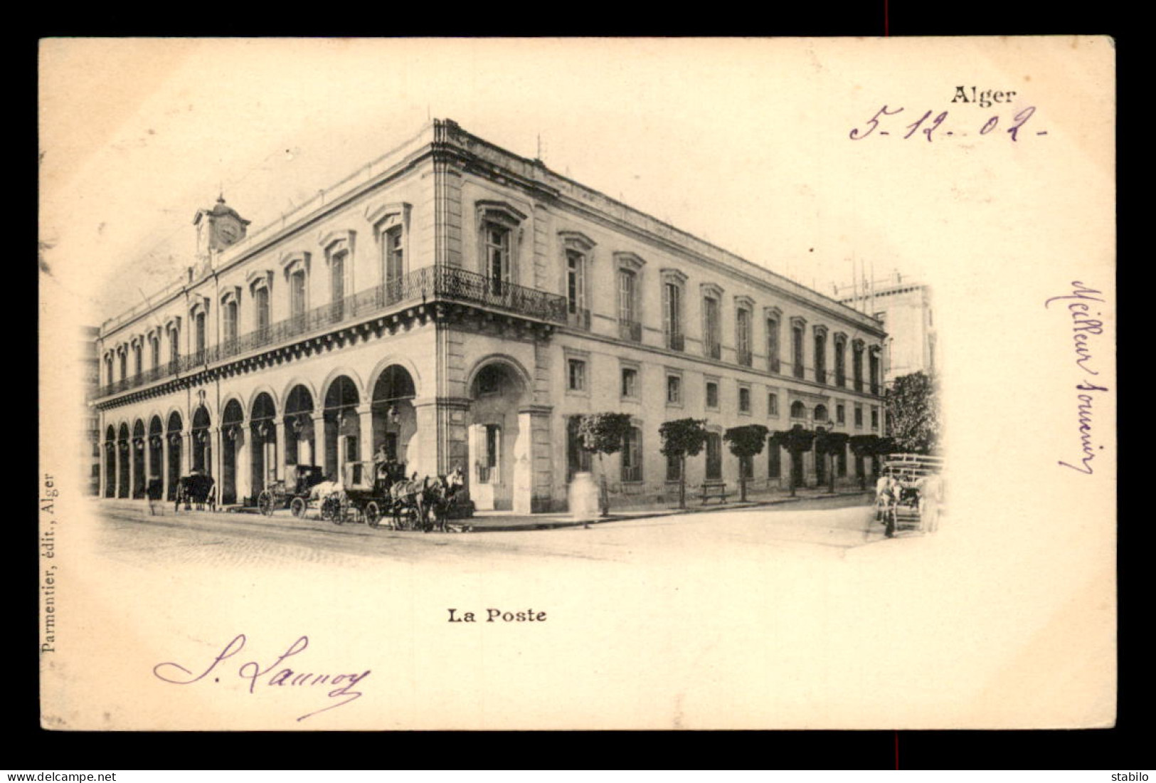 ALGERIE - ALGER - LA POSTE - Algerien