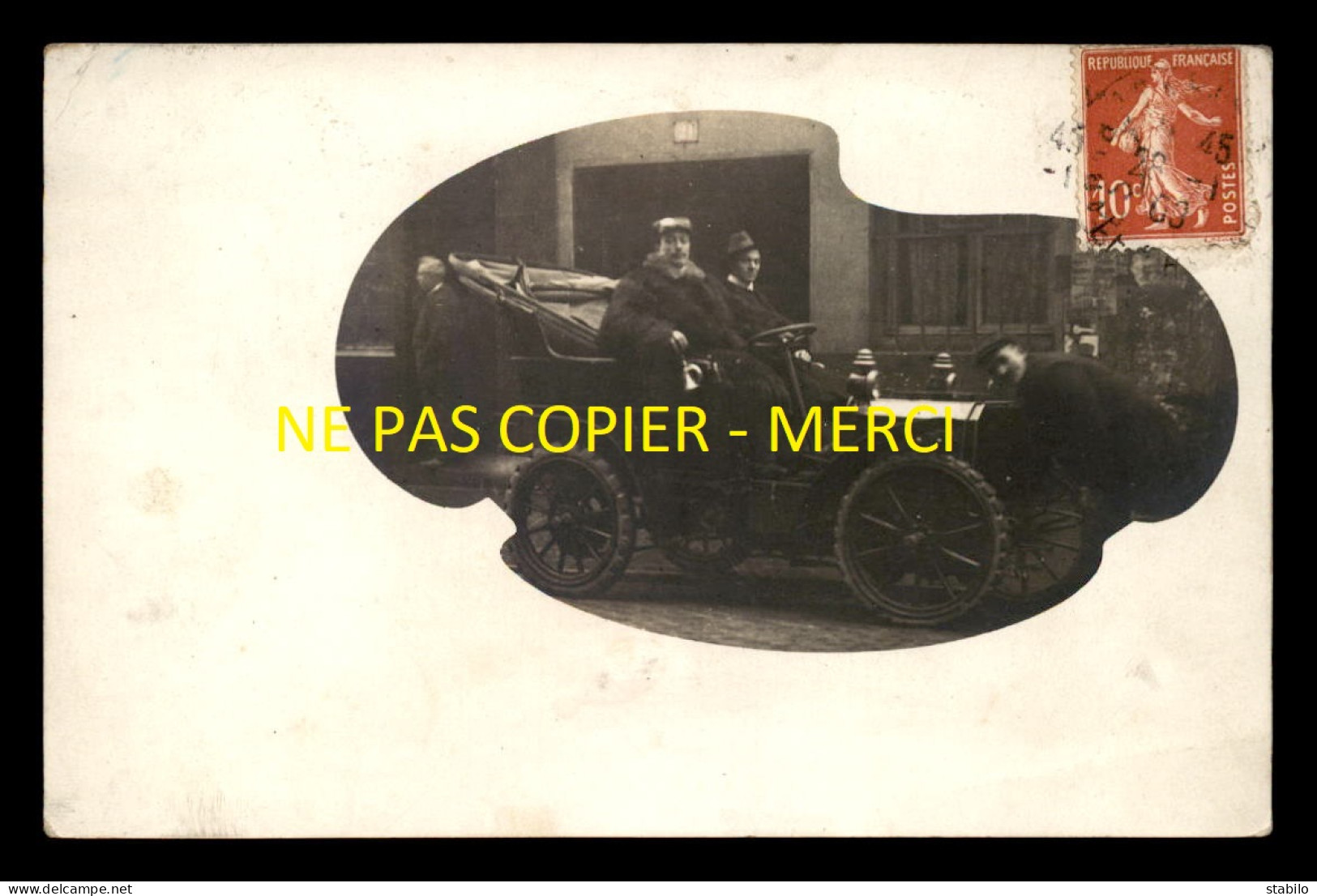 AUTOMOBILES - ANCIENNE - CARTE PHOTO ORIGINALE  - Voitures De Tourisme