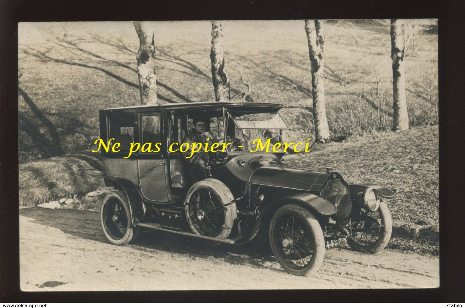 AUTOMOBILE ANCIENNE - CARTE PHOTO ORIGINALE - Voitures De Tourisme