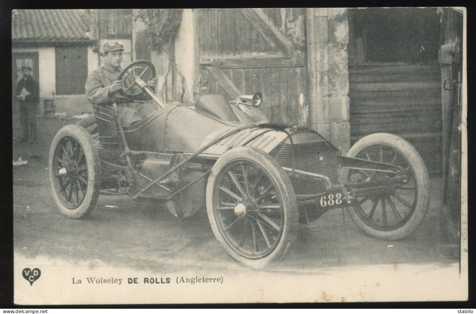 AUTOMOBILE ANCIENNE - LA WOLSELEY DE ROLLS - Passenger Cars