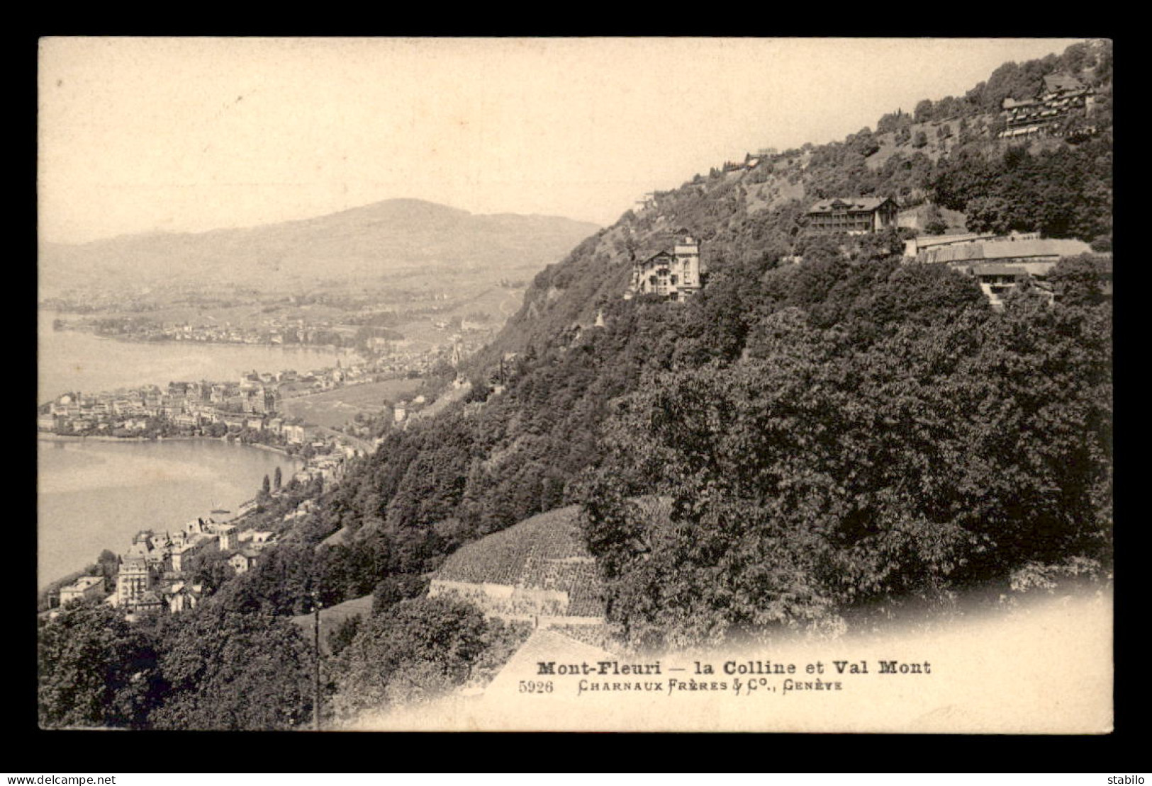 SUISSE - GENEVE MONT-FLEURI - LA COLLINE ET VAL MONT - Other & Unclassified