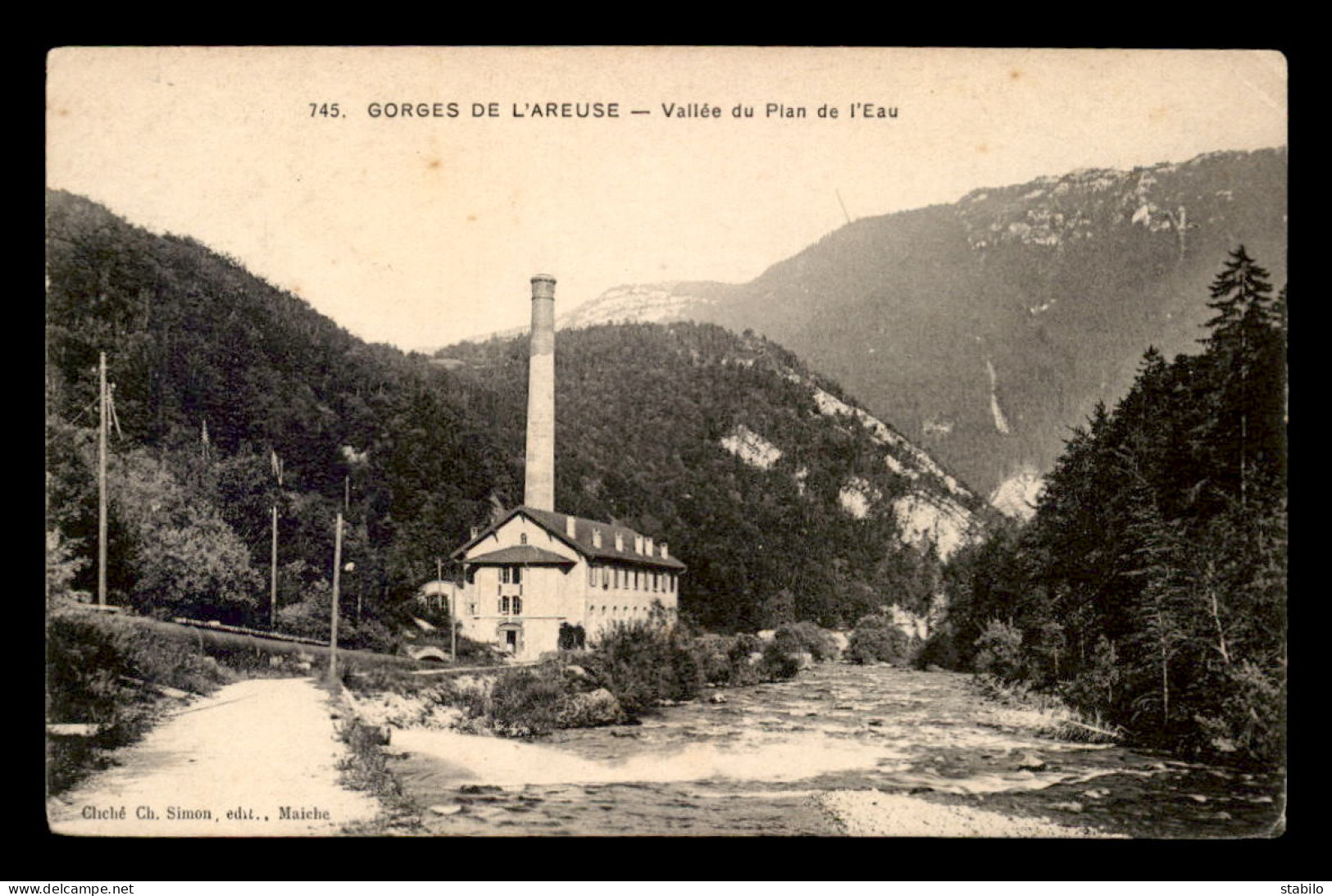 SUISSE - GORGES DE L'AREUSE - VALLEE DU PLAN D'EAU - Other & Unclassified