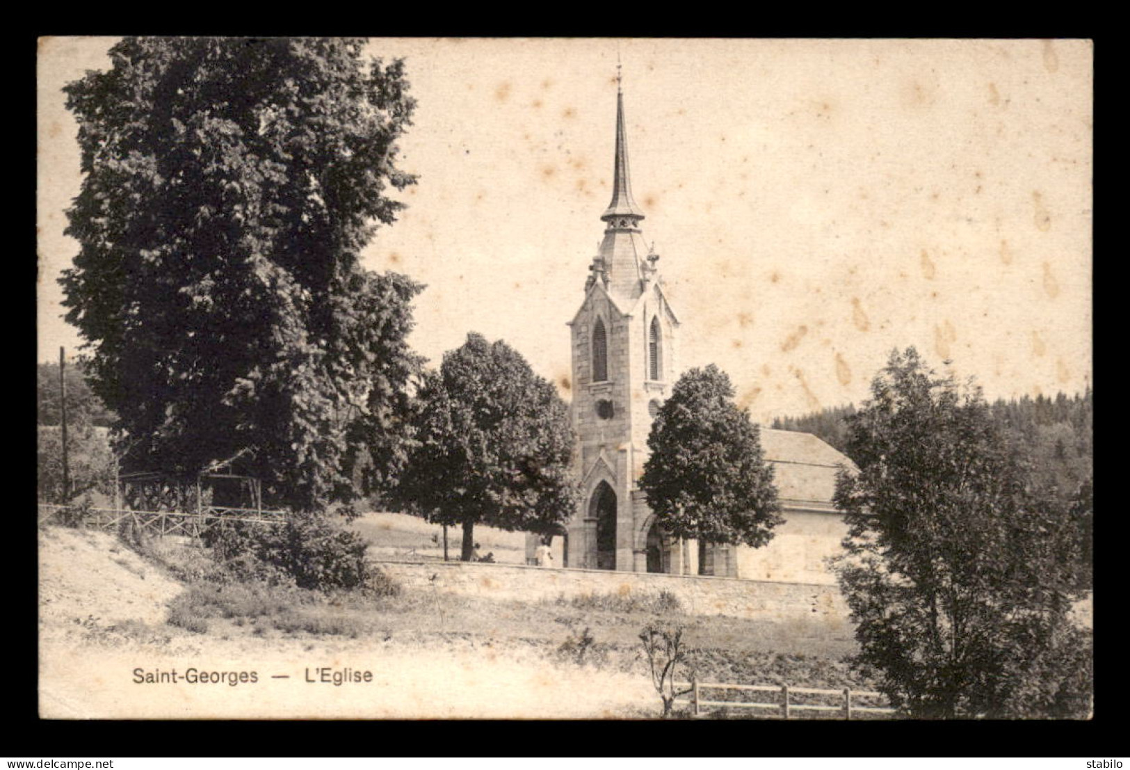 SUISSE - SAINT-GEORGES - L'EGLISE - Other & Unclassified