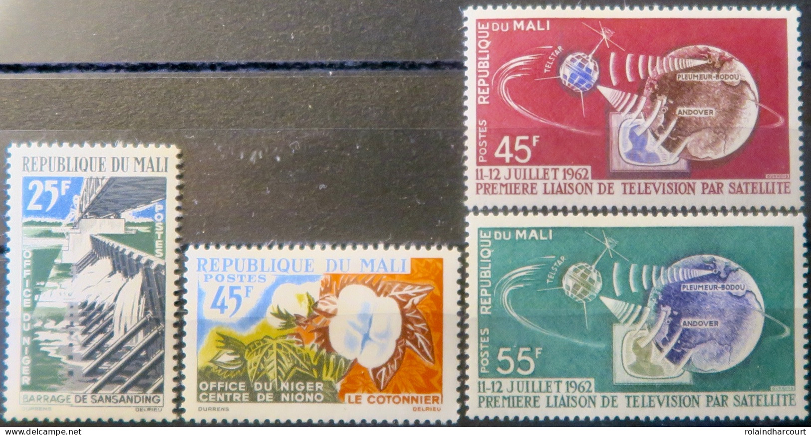 R2253/774 - MALI - 1962 - Divers - N°39 à 42 NEUFS* - Malí (1959-...)