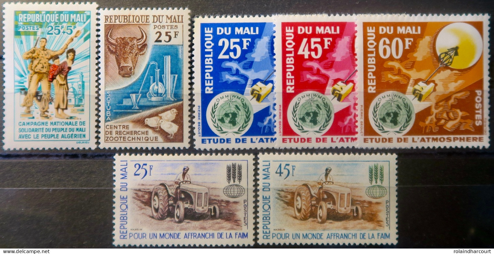 R2253/775 - MALI - 1963 - Divers - N°43 à 49 NEUFS* - Mali (1959-...)