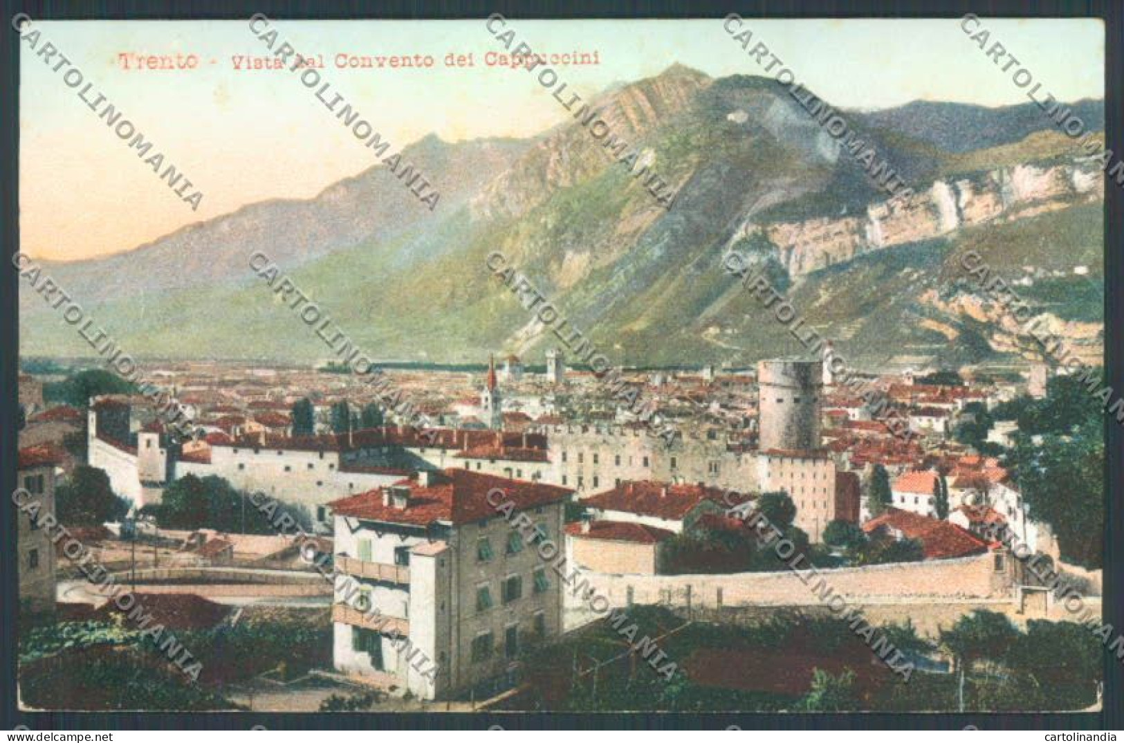 Trento Città Cartolina ZB0579 - Trento