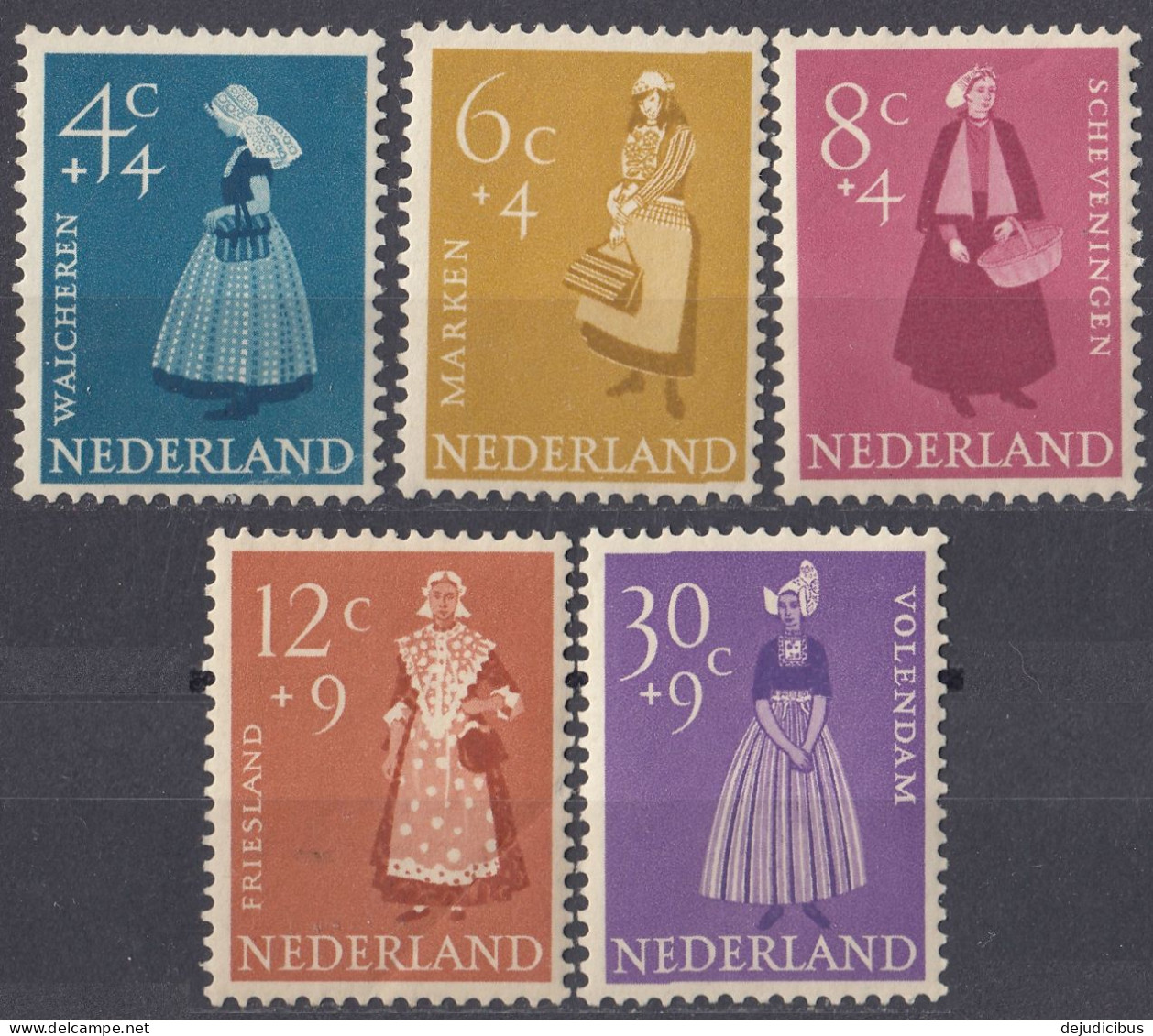 NEDERLAND - 1958 - Serie Completa Di 5 Valori Nuovi MH: Yvert 685/689 - Nuovi