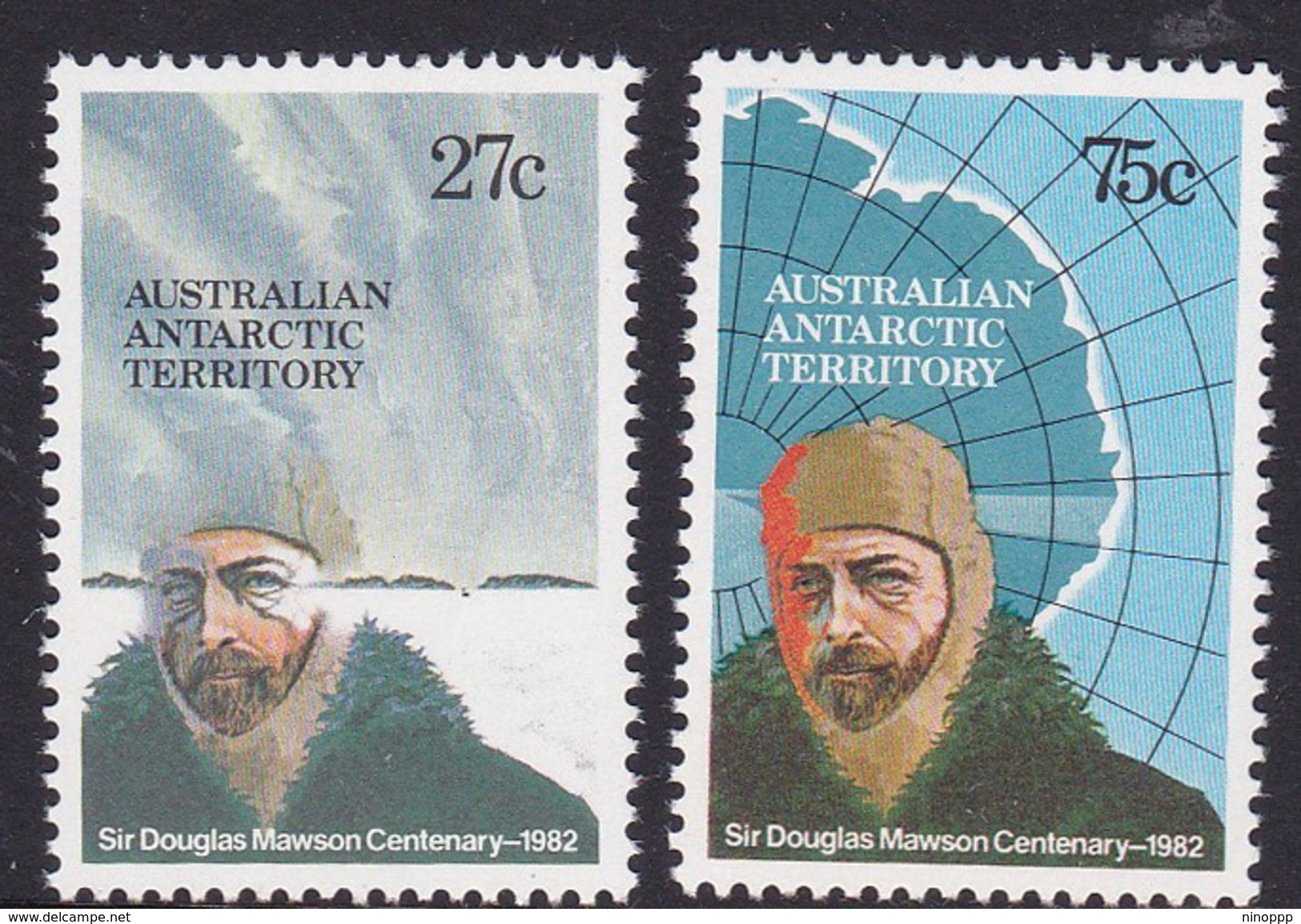 Australian Antarctic Territory  ASC 52-53 1982 Mawson MNH - Unused Stamps