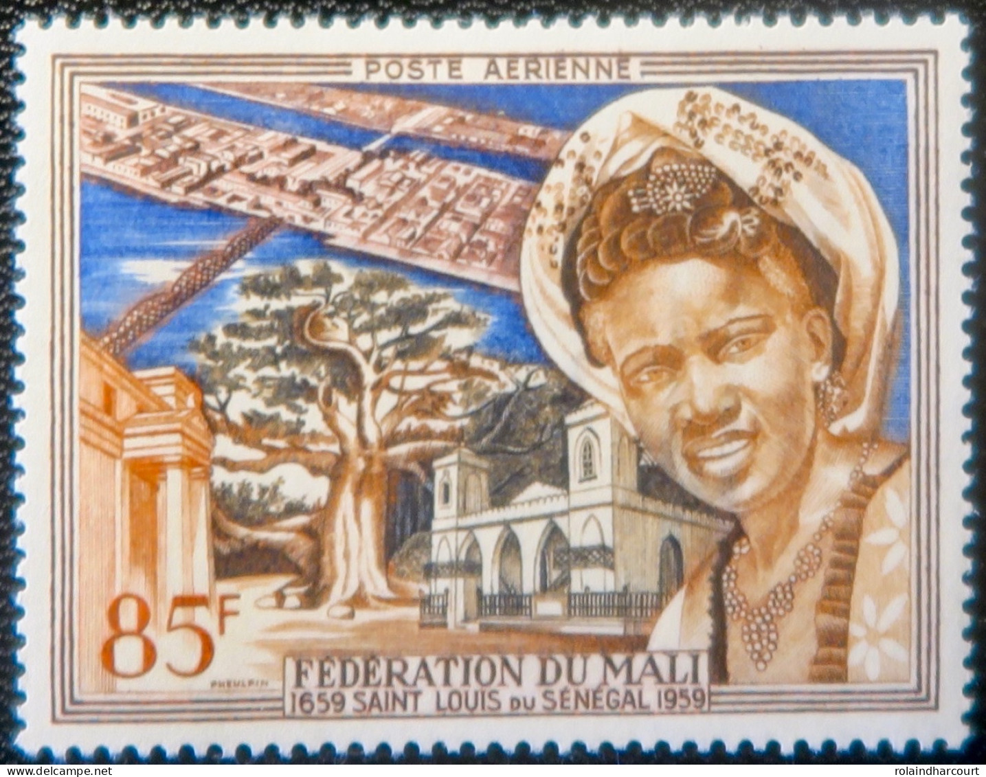 R2253/778 - MALI - 1959 - POSTE AERIENNE - N°1 NEUF* - Malí (1959-...)