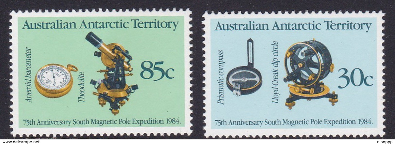 Australian Antarctic Territory  ASC 60-61 1984 75th Anniversary Expedition To South Pole  MNH - Unused Stamps