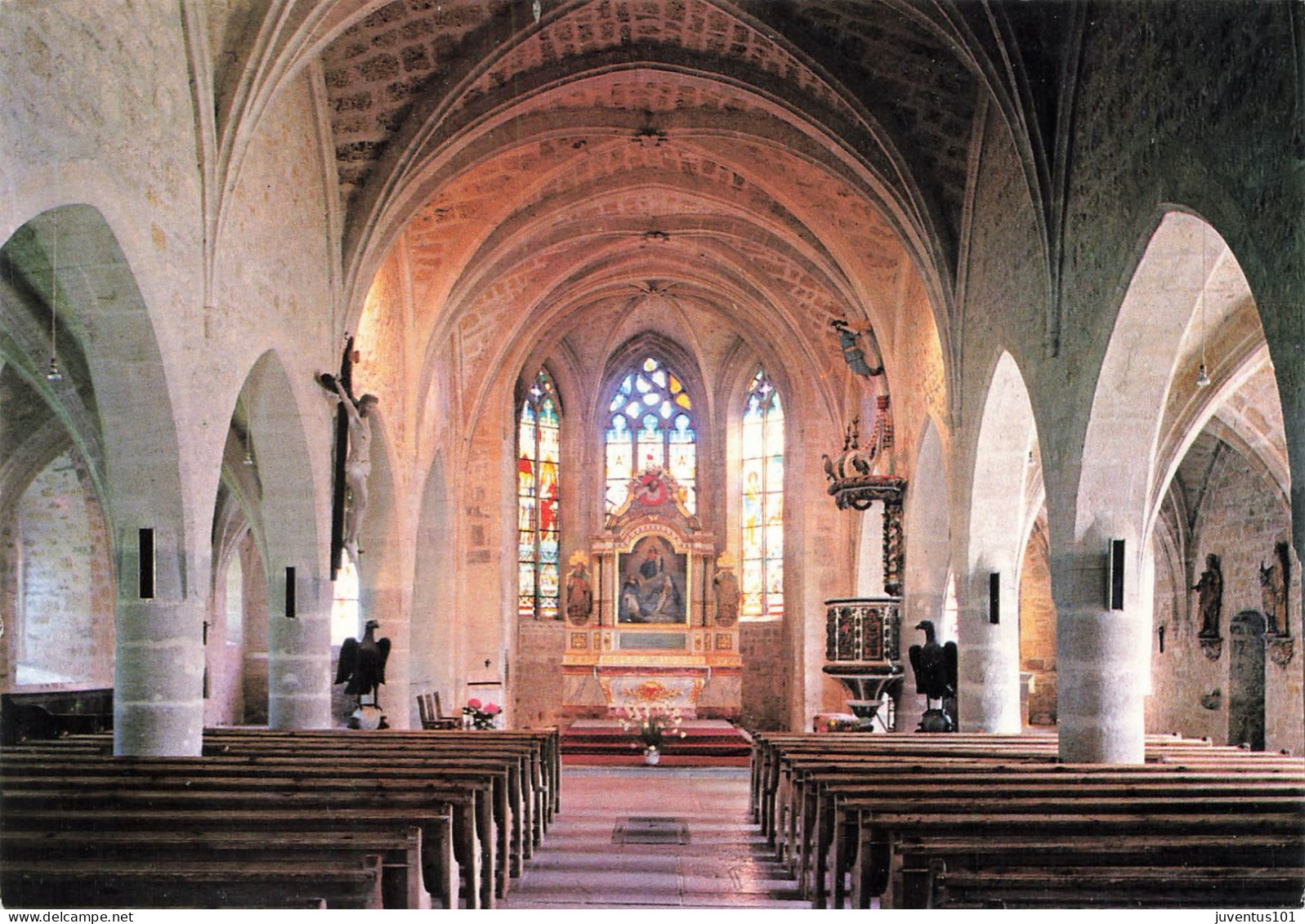 CPSM LE BIZOT - Intérieur De L'Eglise - 1513 - Autel Du XVIIIe - Lutrins Et Chaire      L2870 - Other & Unclassified