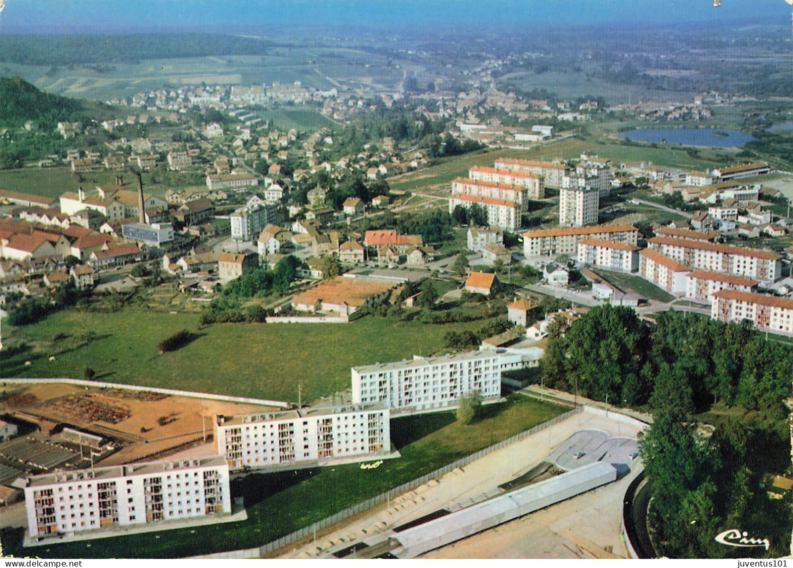 CPSM SOCHAUX - Vue Générale Aérienne      L2870 - Sochaux