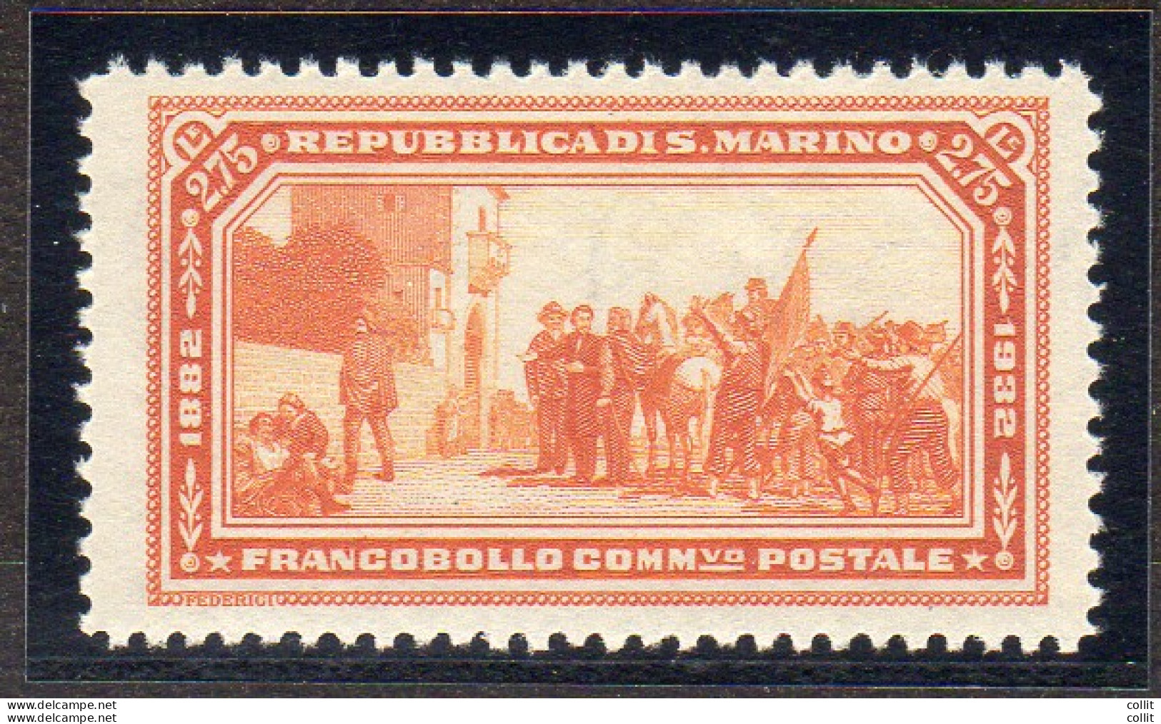 Garibaldi Lire 2,75 Nuovo Perfetto - Ongebruikt