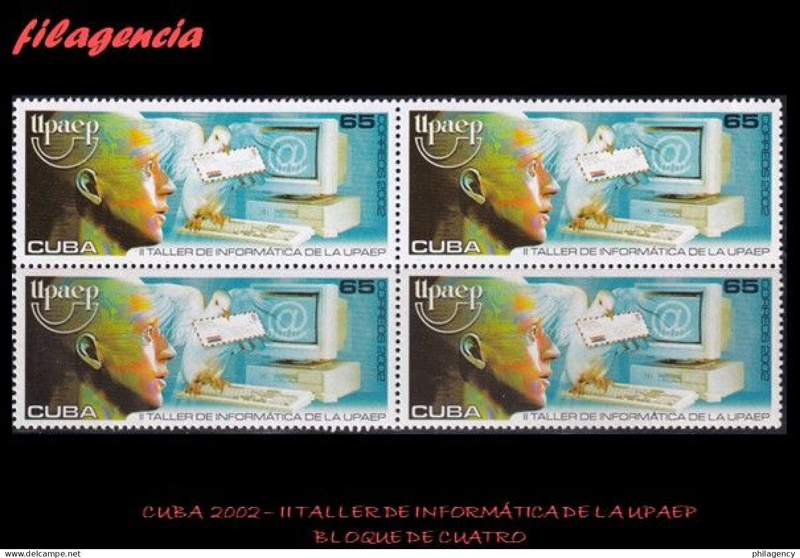 CUBA. BLOQUES DE CUATRO. 2002-03 II TALLER DE INFORMÁTICA DE LA UPAEP - Neufs