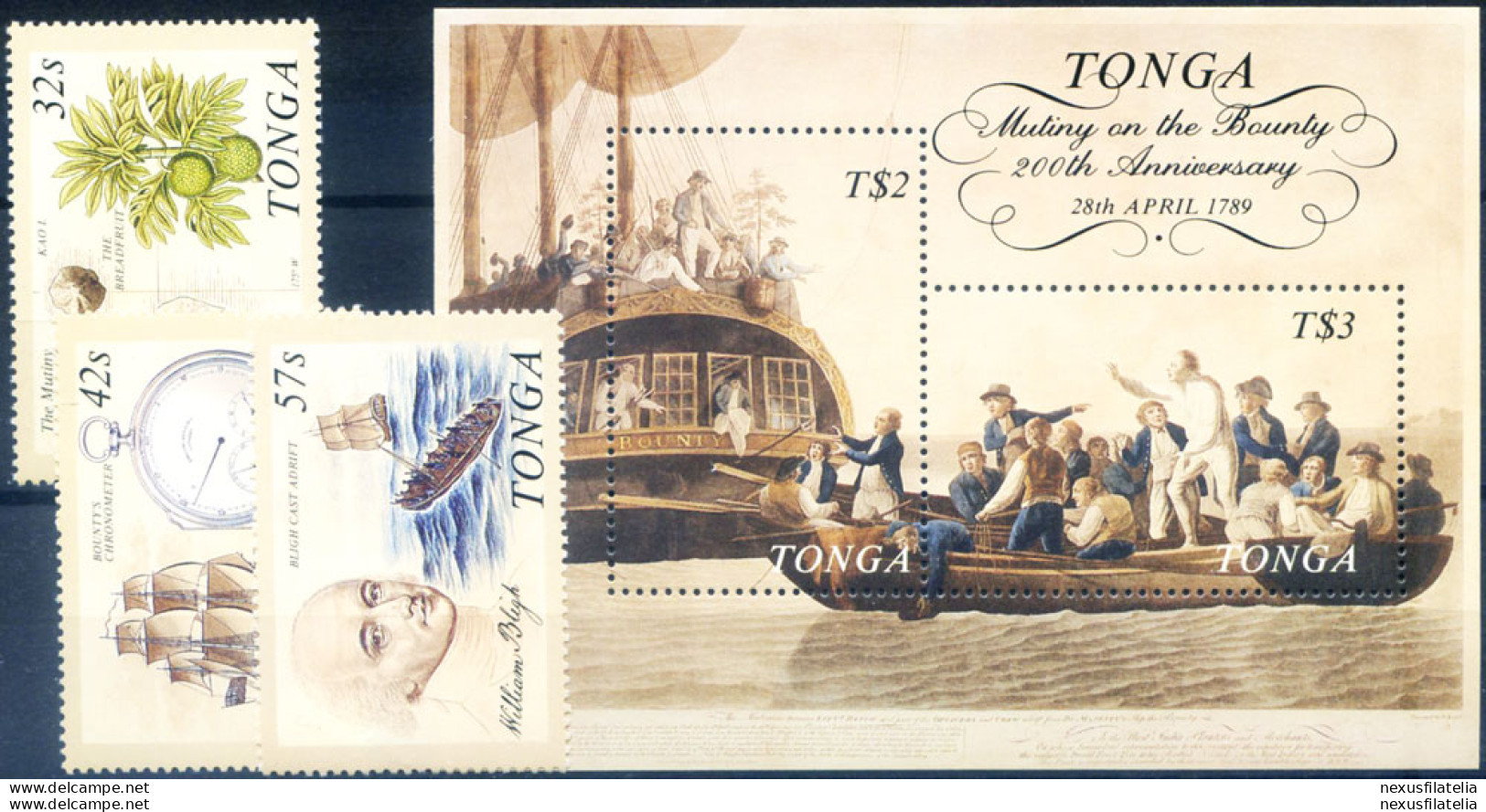 Bounty 1989. - Tonga (1970-...)