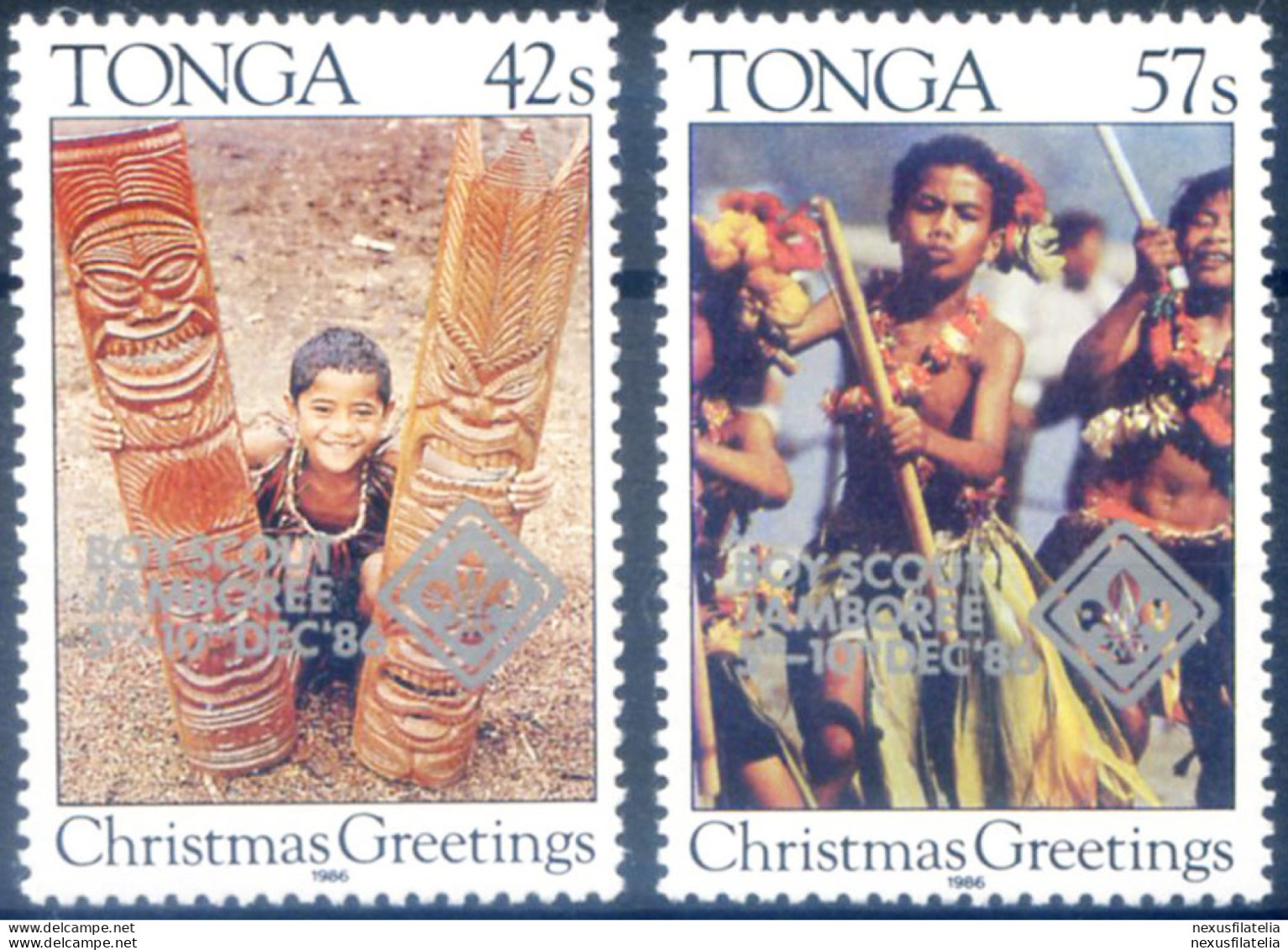 Natale 1986. - Tonga (1970-...)