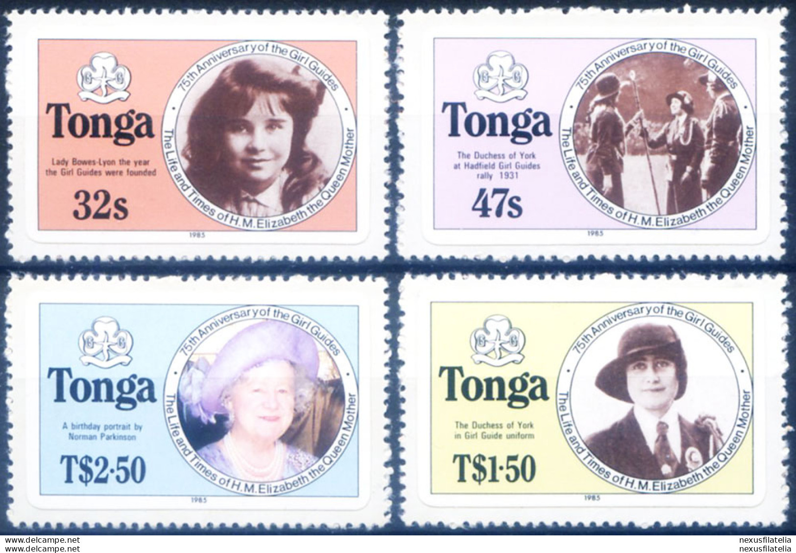 Famiglia Reale 1985. - Tonga (1970-...)