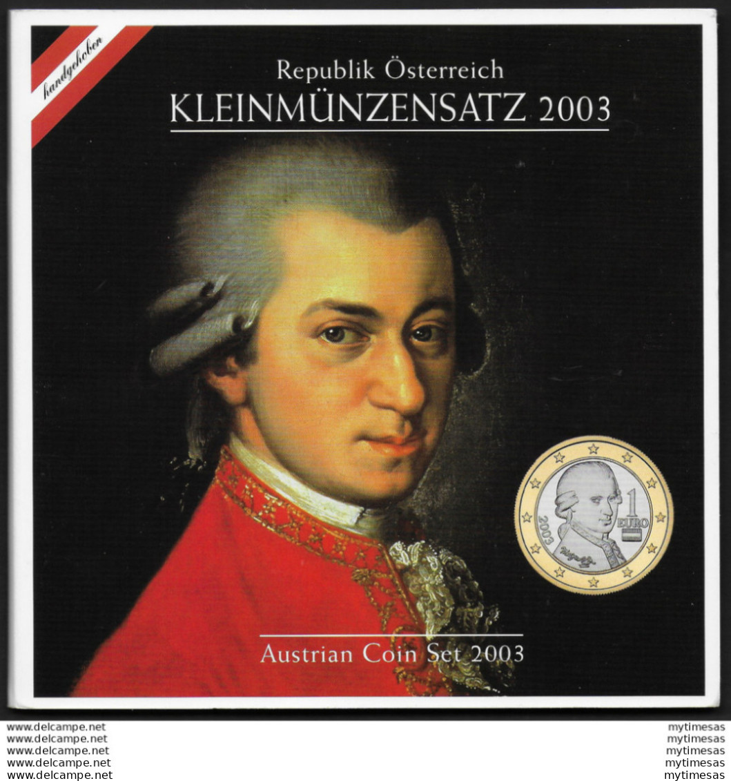 2003 Austria Divisionale 8 Monete FDC - Oostenrijk