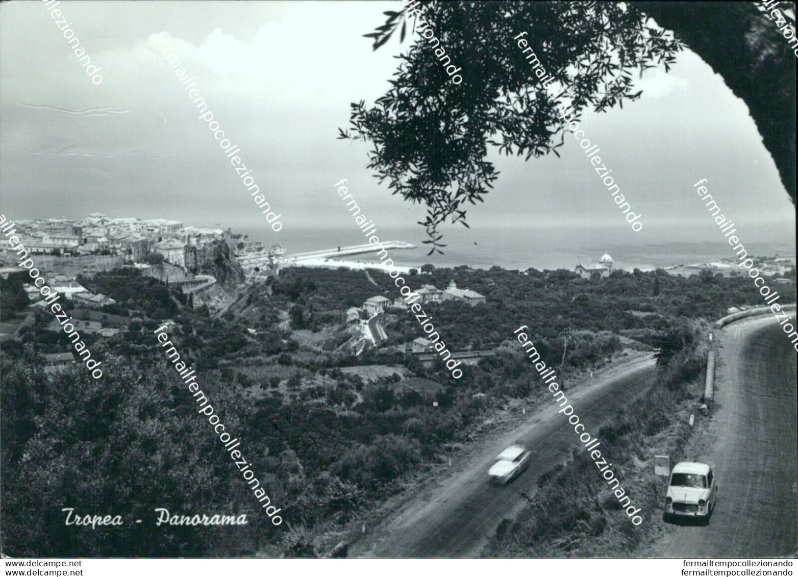 Bn96 Cartolina Tropea Panorama Provincia Di Vibo Valentia - Vibo Valentia