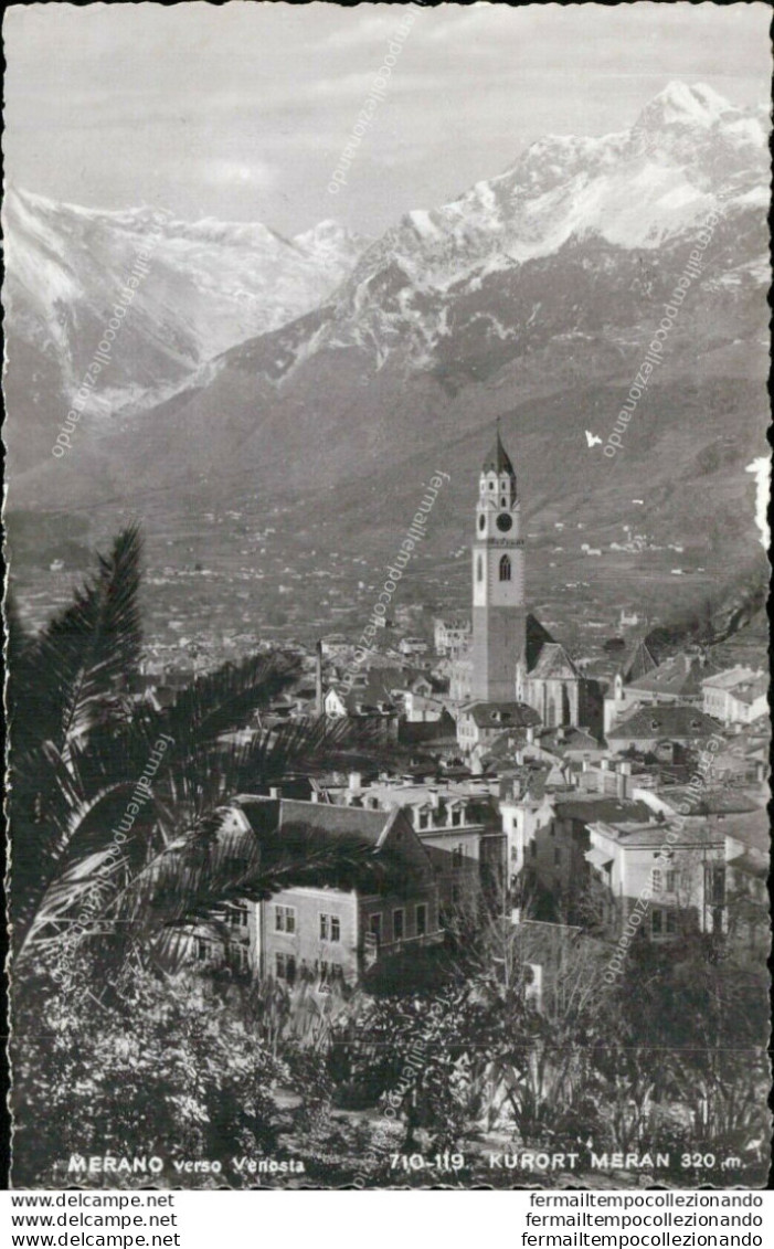 Am365 Cartolina Merano Verso Venosta Kurort Provincia Di Bolzano - Bolzano