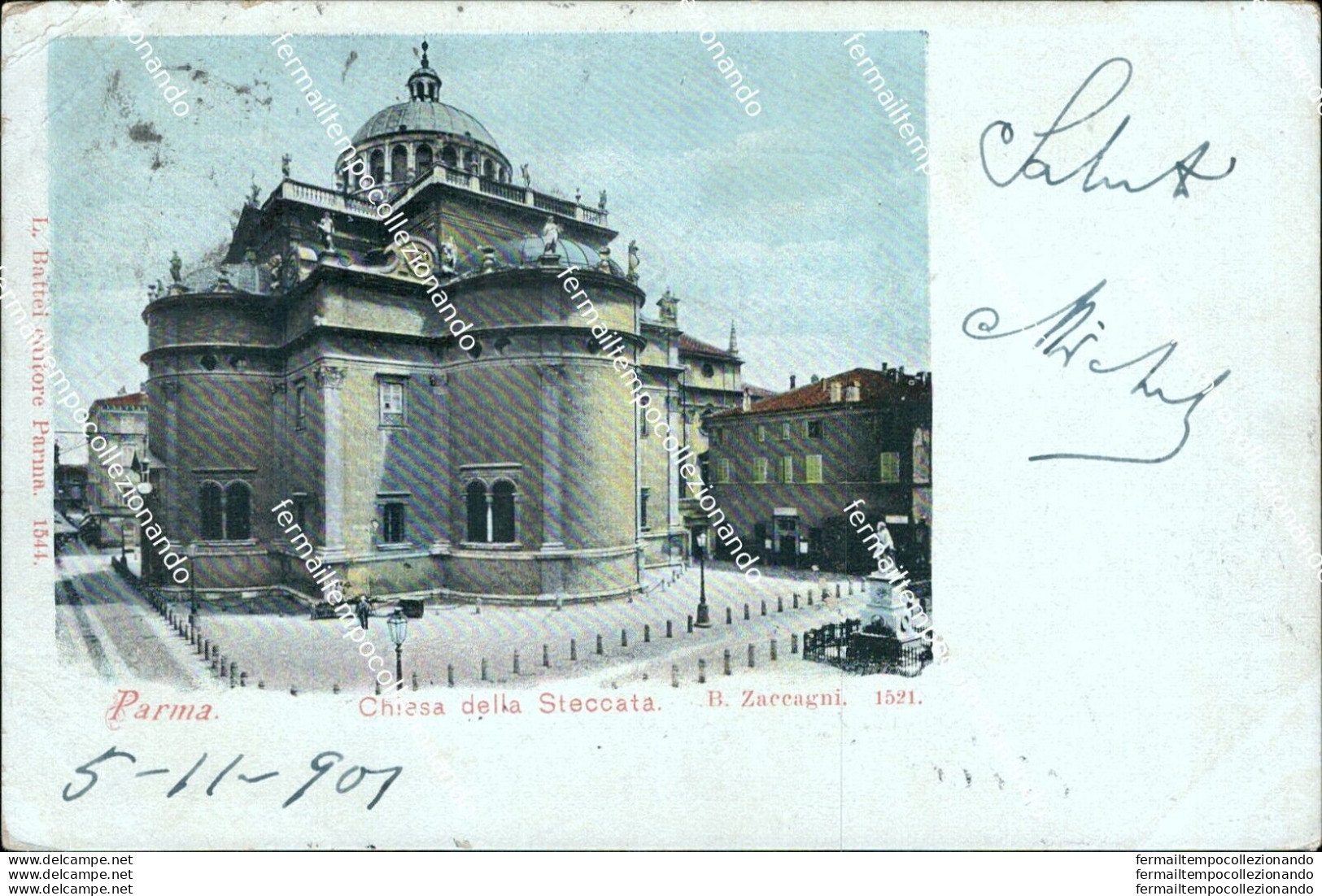 Bb428 Cartolina Parma Citta' Chiesa Della Steccata  Emilia Romagna - Parma