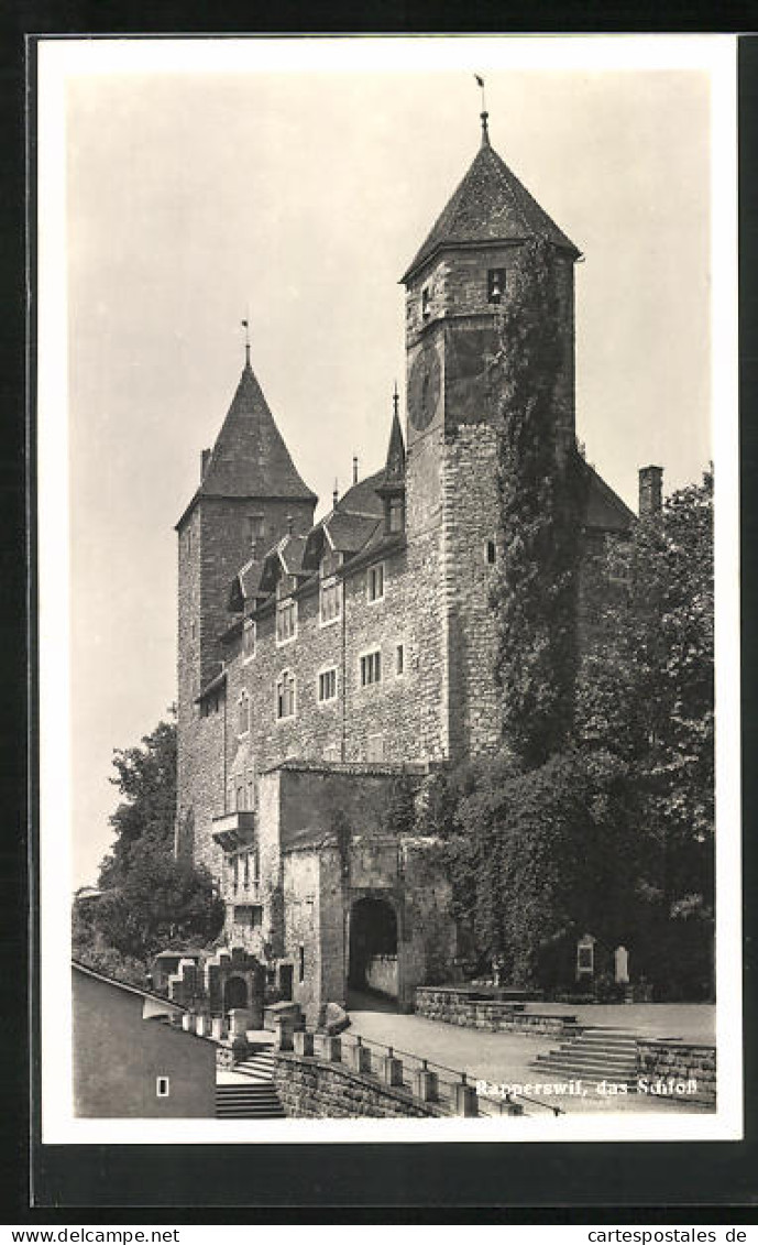 AK Rapperswil, Ansicht Vom Schloss  - Autres & Non Classés