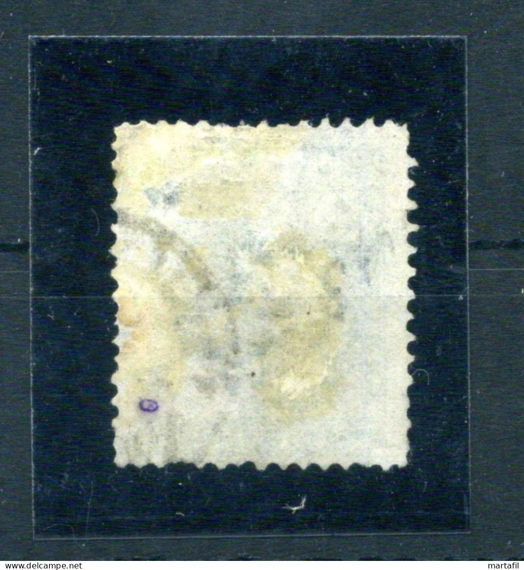 1855 SVEZIA SVERIGE N.1 3 Skilling Verde USATO - Used Stamps