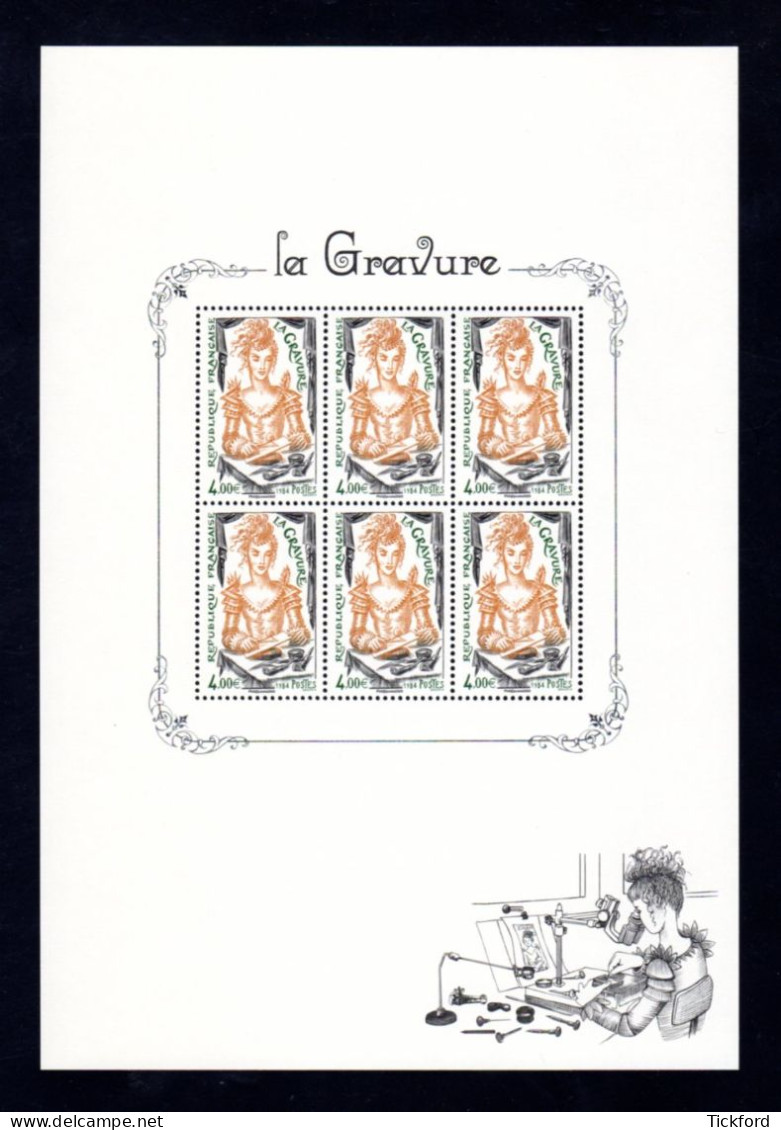 FRANCE 2020 - Yvert N° BF 150 - La Gravure - Neuf **/ MNH, TB - Neufs