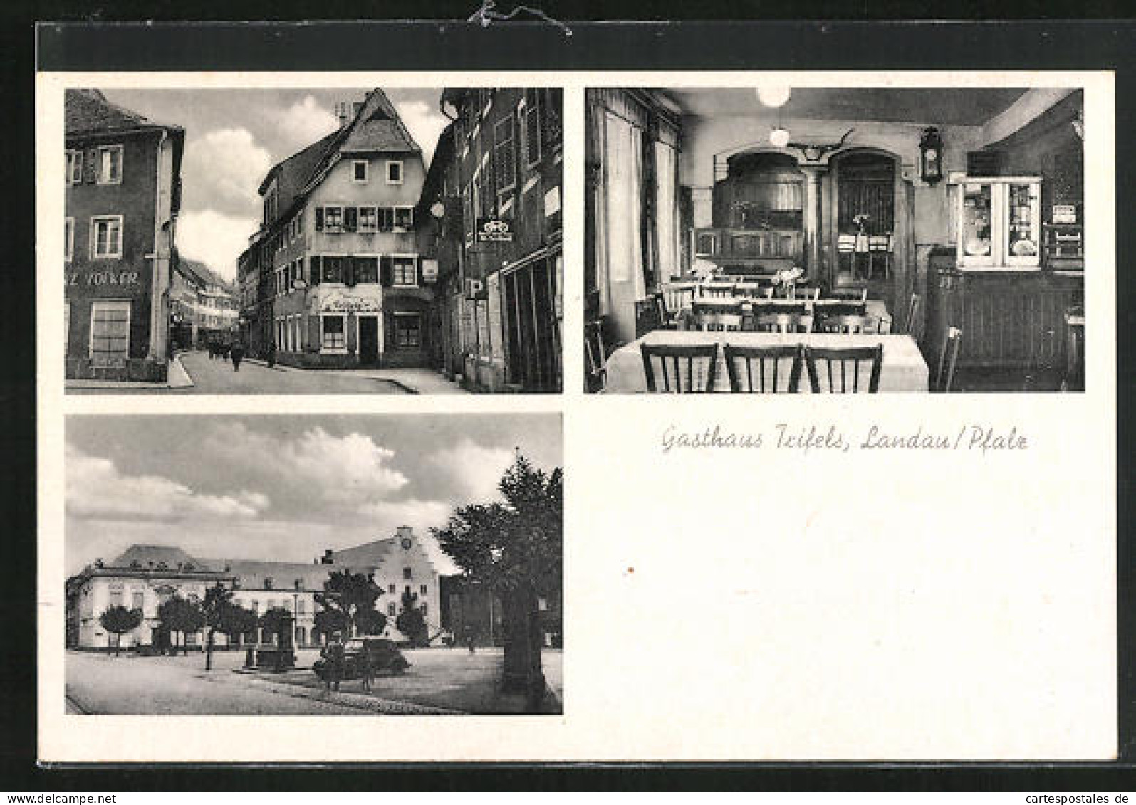 AK Landau /Pfalz, Gasthaus Trifels  - Landau