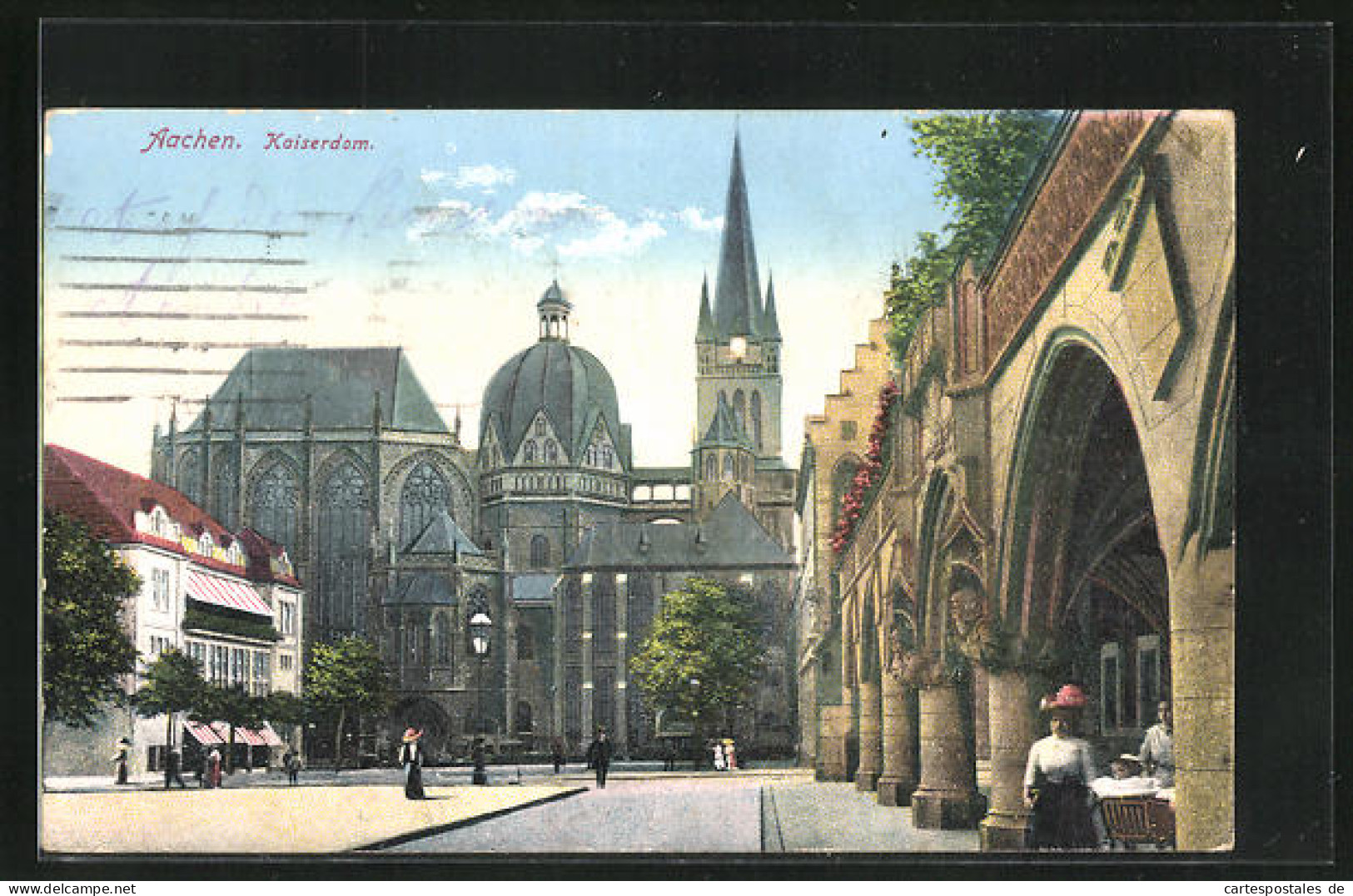 AK Aachen, Blick Auf Kaiserdom  - Aachen