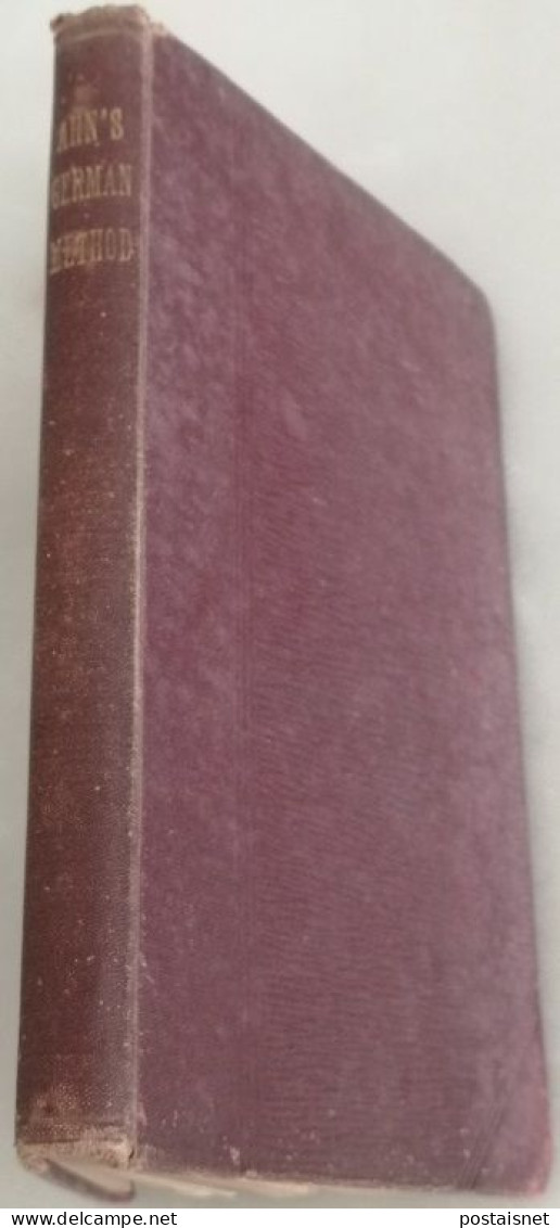 1896 - The German Language By F. A H N. - 41 St Edition - Libros De Enseñanza