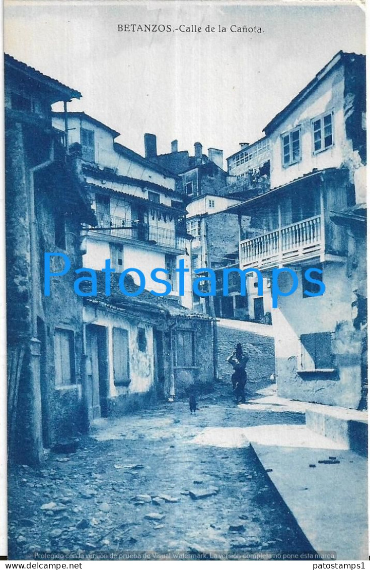 227672 SPAIN ESPAÑA BENTAZOS STREET CALLE DE LA CAÑOTA POSTAL POSTCARD - Other & Unclassified