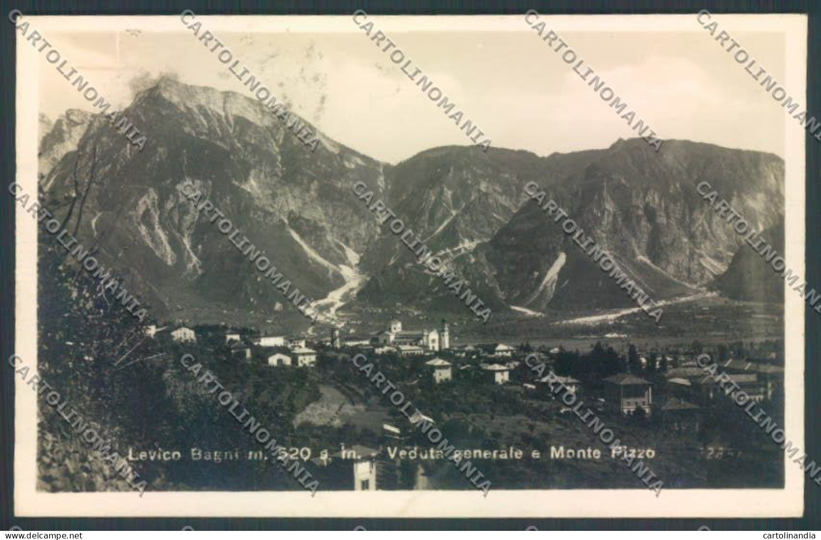 Trento Levico Terme Foto Cartolina ZB0829 - Trento