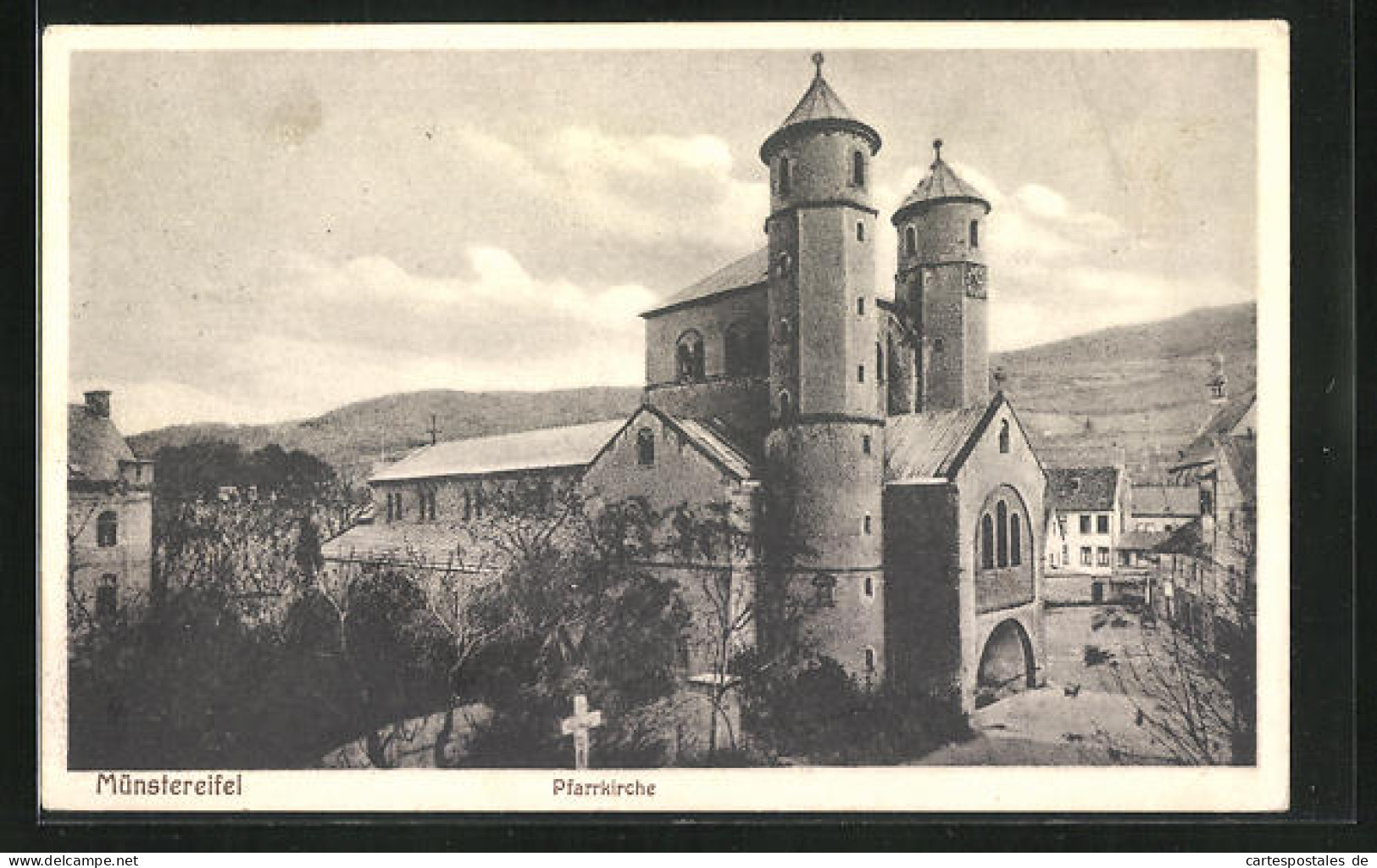 AK Münstereifel, Blick Auf Pfarrkirche  - Muenster