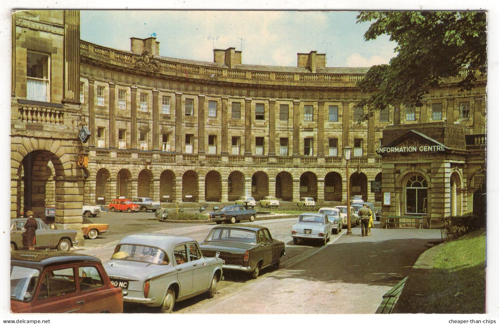 BUXTON - Postcard Sized Publicity For St. Ann's Hotel - Multiple Cars - Derbyshire