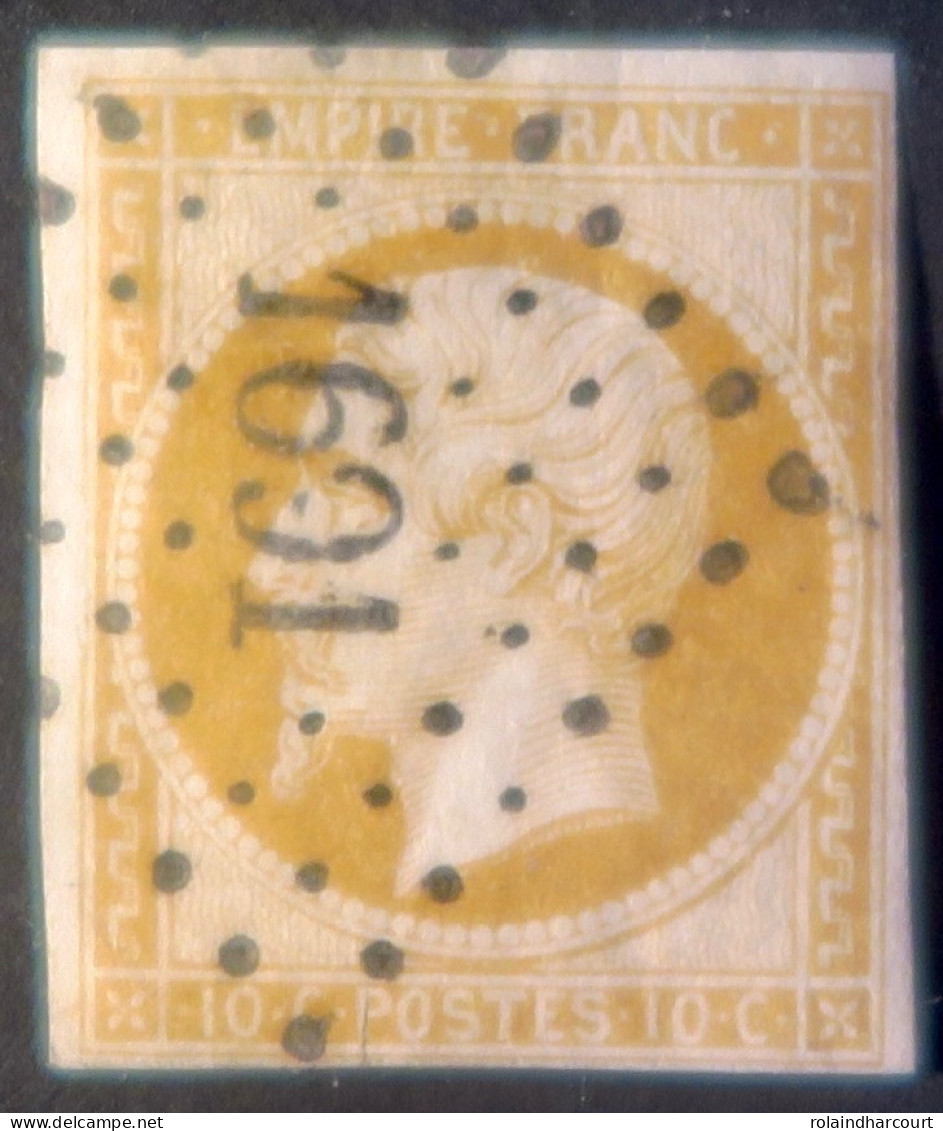 X1106 - FRANCE - NAPOLEON III N°13A - PC 1691 : LENS (Pas De Calais) INDICE 3 - 1853-1860 Napoleon III