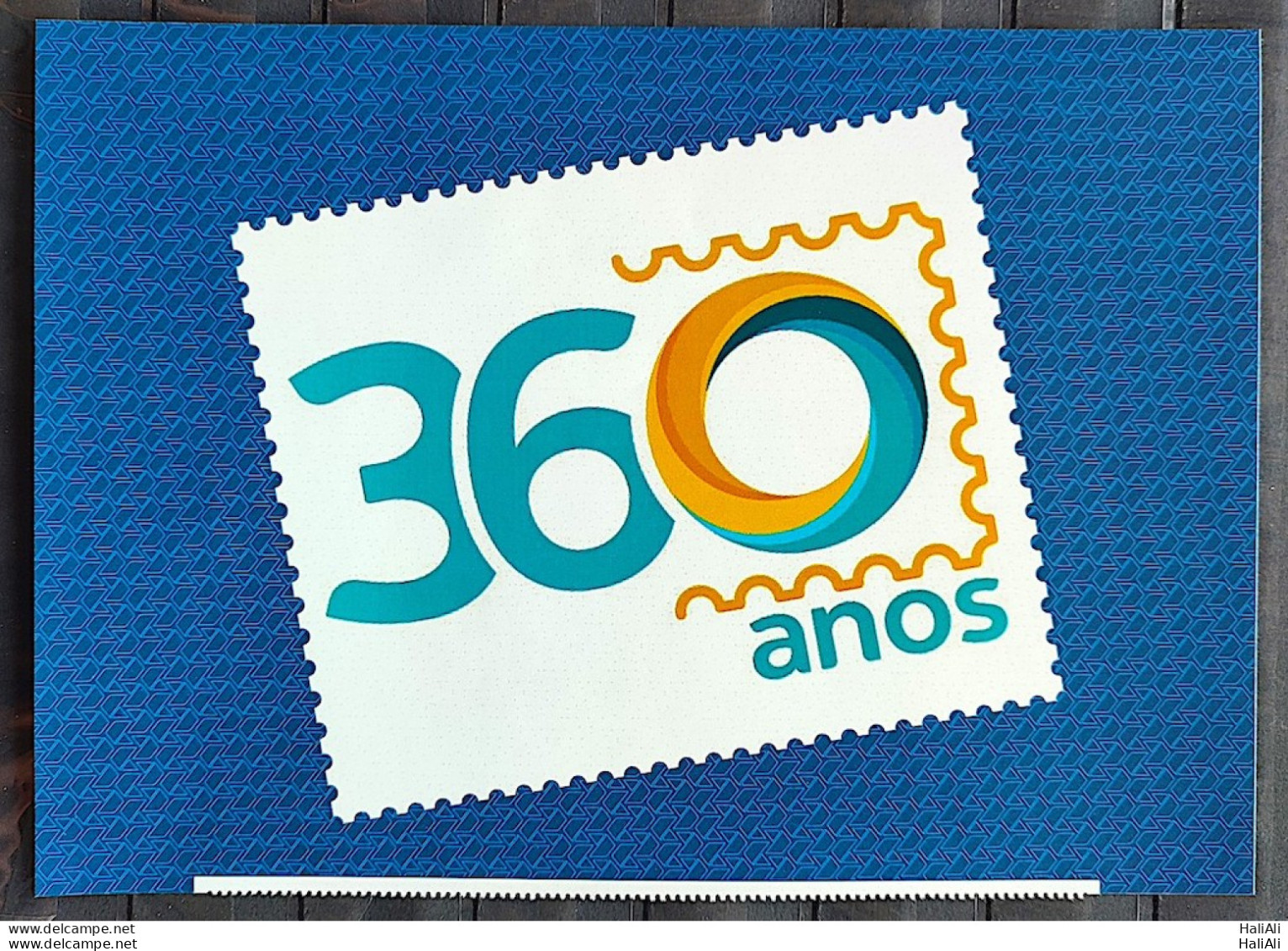 SI 02 Vignette Brazil Institutional Stamp 360 Years Postal Service 2023 - Sellos Personalizados