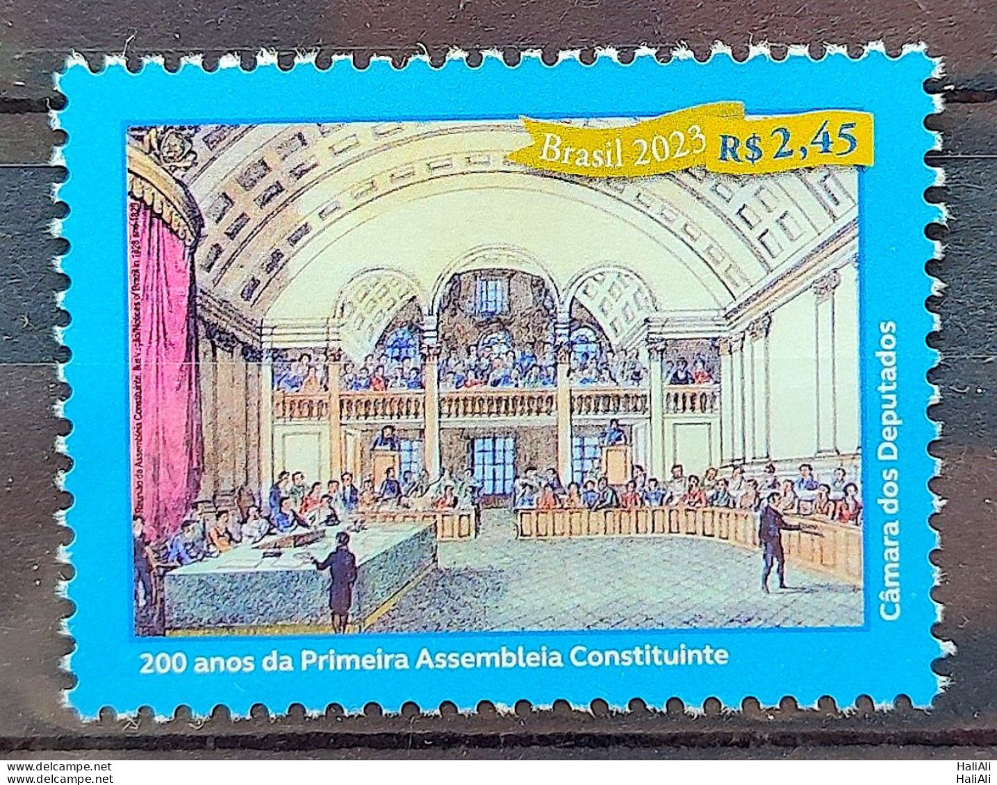 C 4133 Brazil Stamp 200 Years Constituent Assembly Law 2023 - Ungebraucht